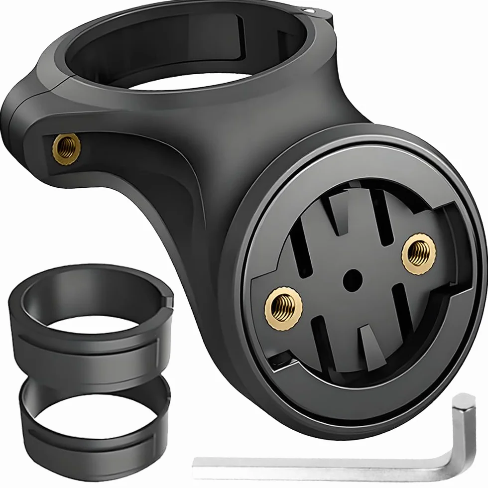 Rowerowy uchwyt na sztycę siodełka do Gar-min Varia RTL510 RTL515 RVR315, do kierownic i sztyc siodełka 27,2mm 30,9mm 31,6mm, regulowane akcesoria rowerowe szosowe BTM