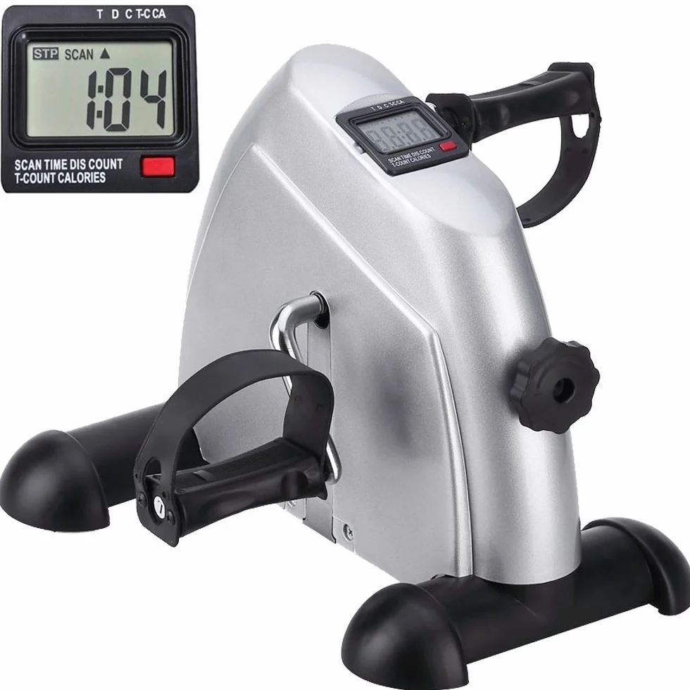 Mini rower treningowy przenośny domowy pedał ćwiczący siłownia fitness noga ramię
