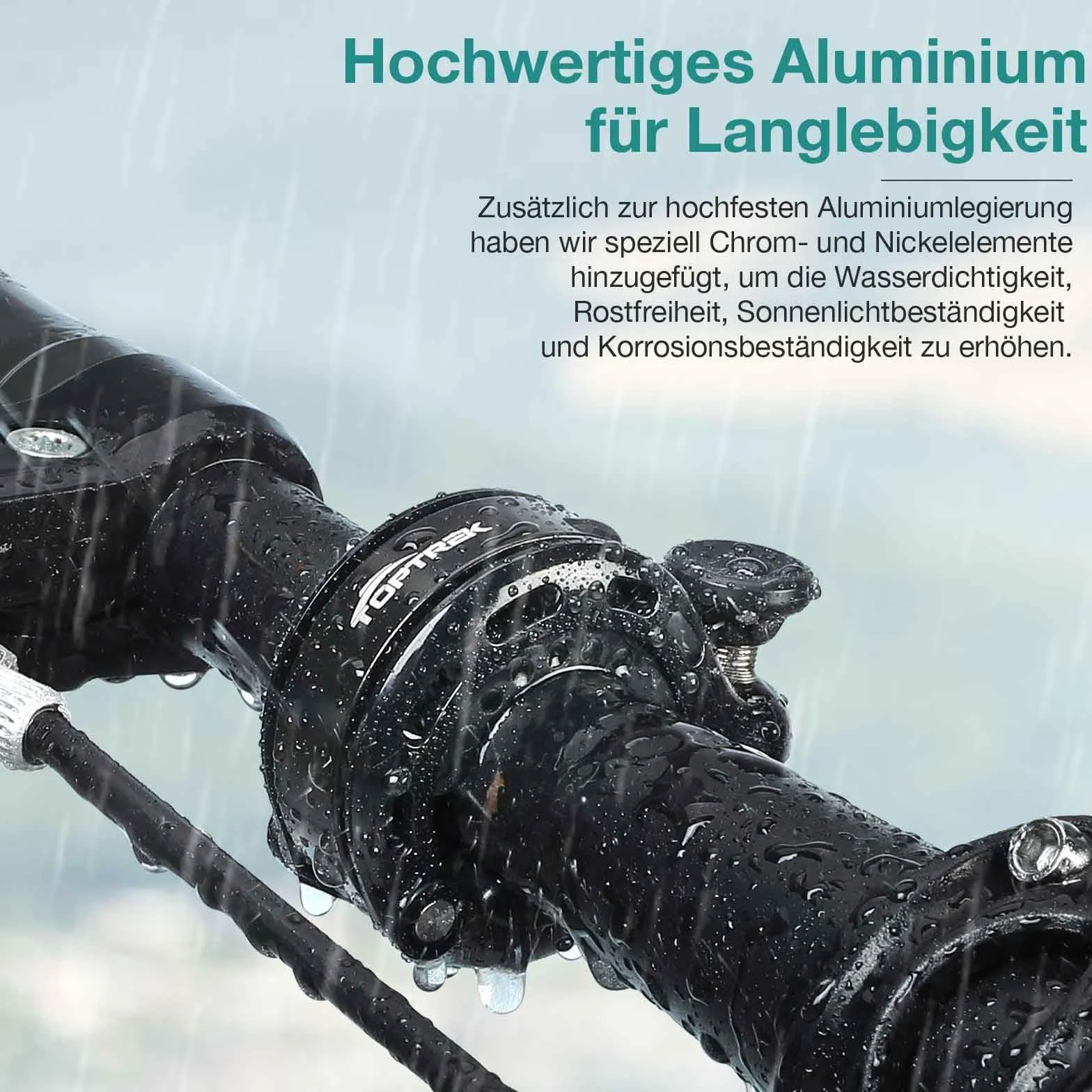 toptrek Dzwonek rowerowy do Apple AirTag 110DB mini dzwonek rowerowy ukryty zabezpieczenie przed kradzieżą do roweru wyścigowego