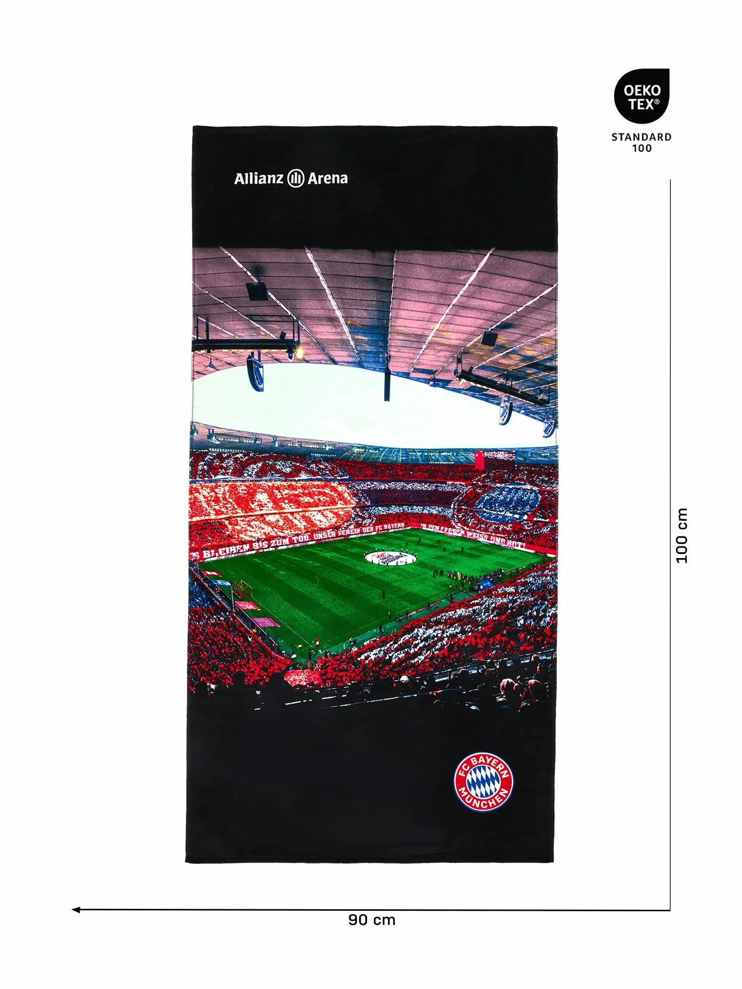 FC Bayern München Ręcznik plażowy Arena