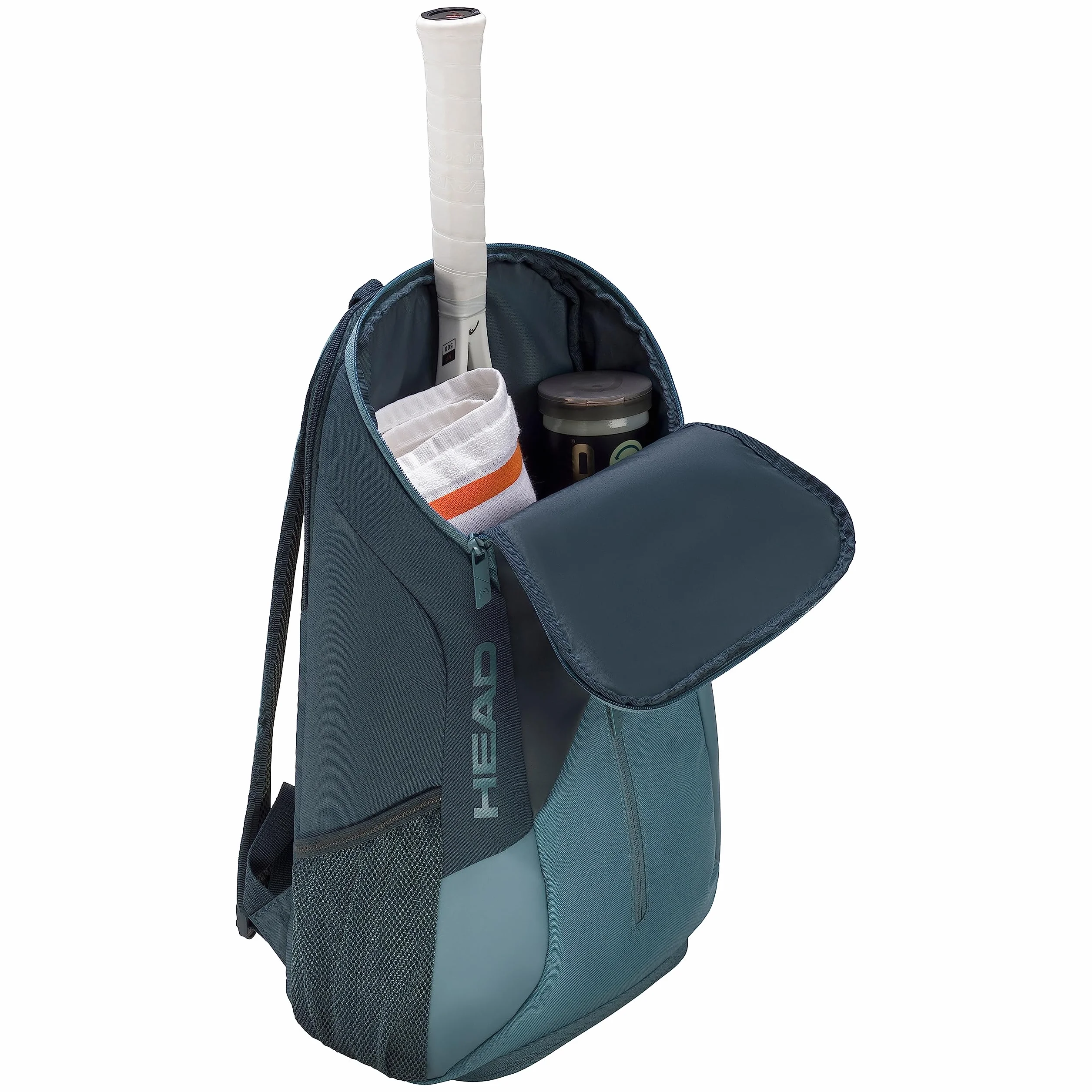HEAD Tour Backpack Plecak Tenisowy, Cyjan, Niebieski, 25L