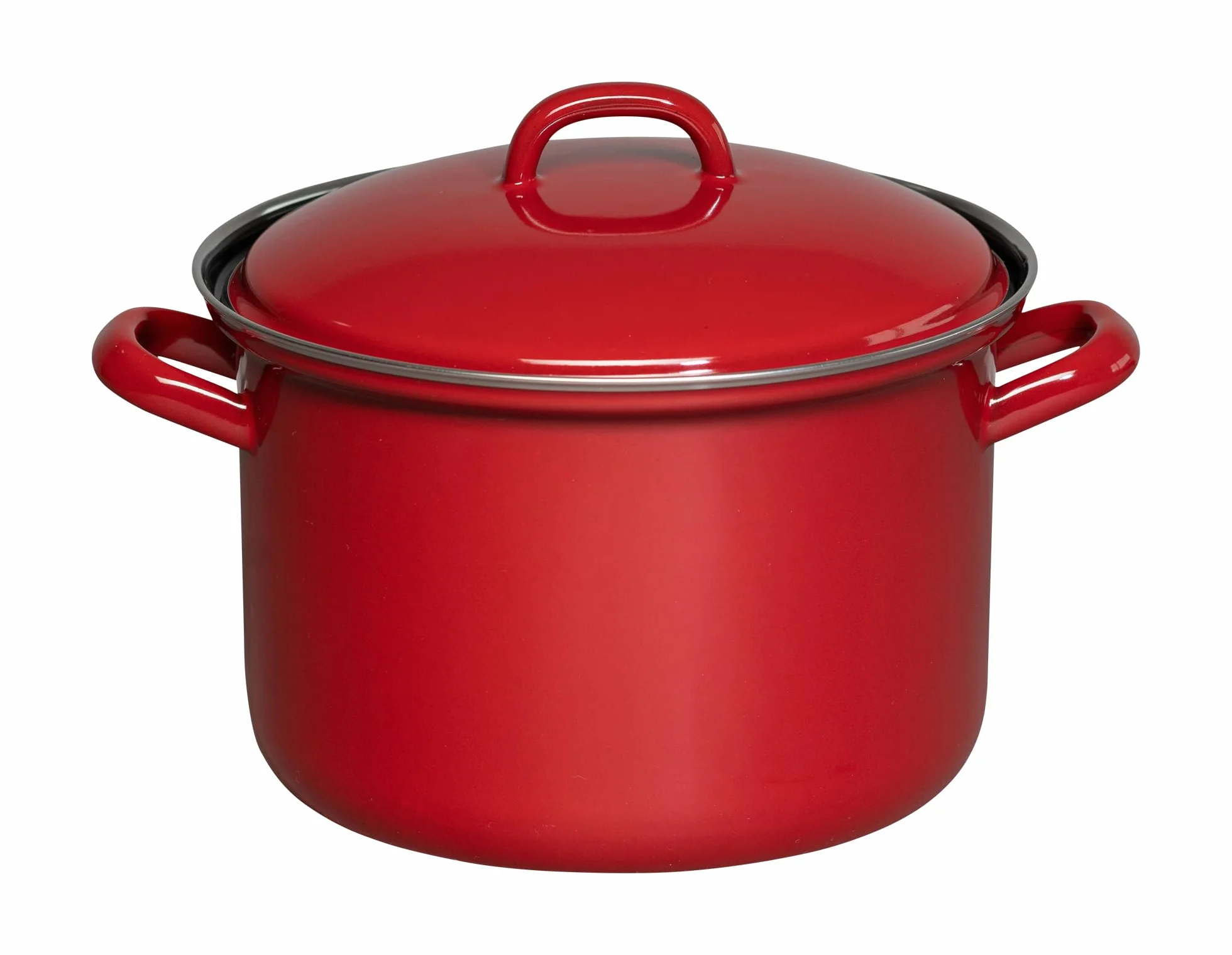 Riess, 0124-020, garnek do mi?sa z pokrywk? 20 cm, 3,5 l, Classic, COLOR RET, d?. szer. 27,6 x 21,7 x 18,2 cm, waga 1,6 kg