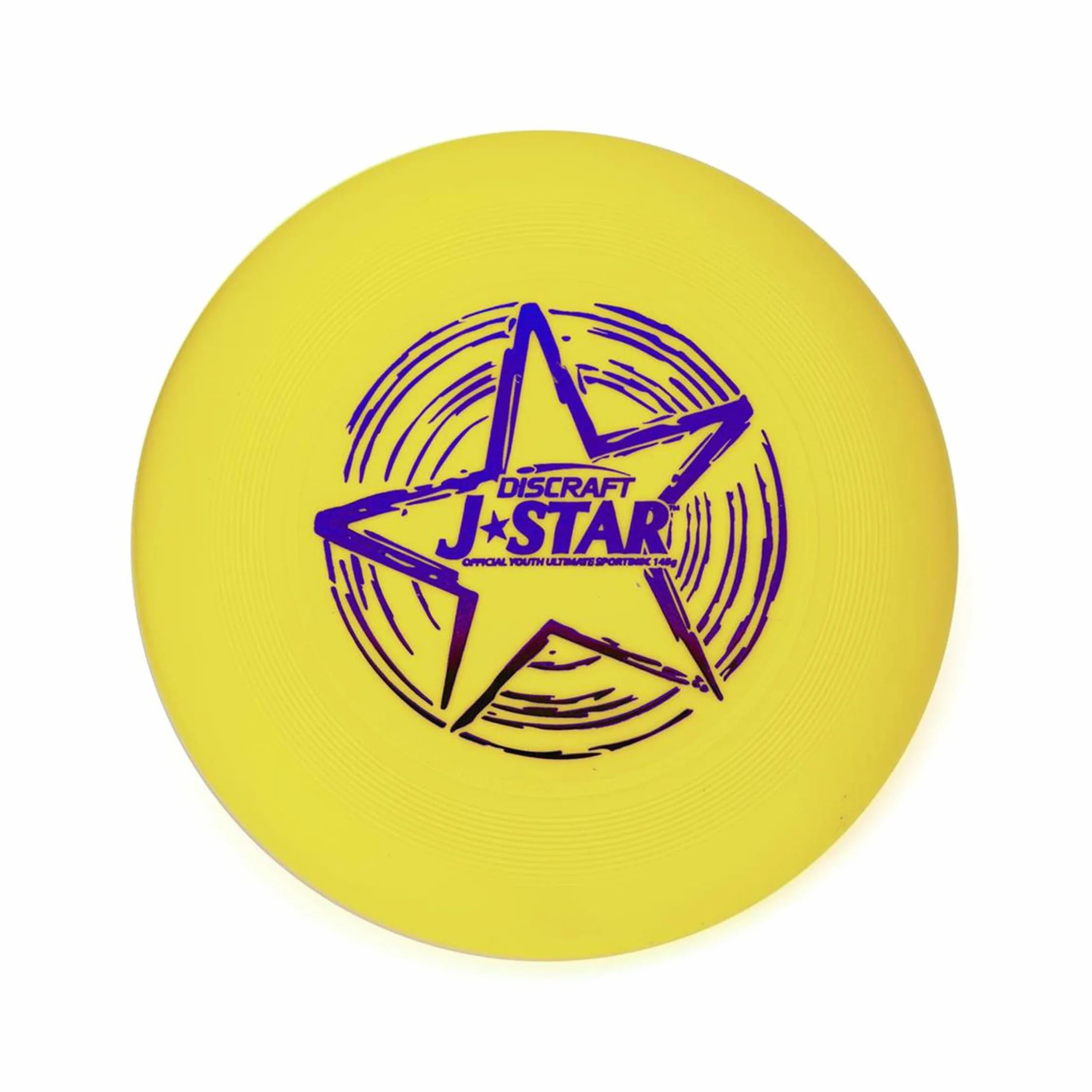 Discraft JSTAR.Yellow A Junior Disc Młodzieżowy Unisex, Żółty, 145gr