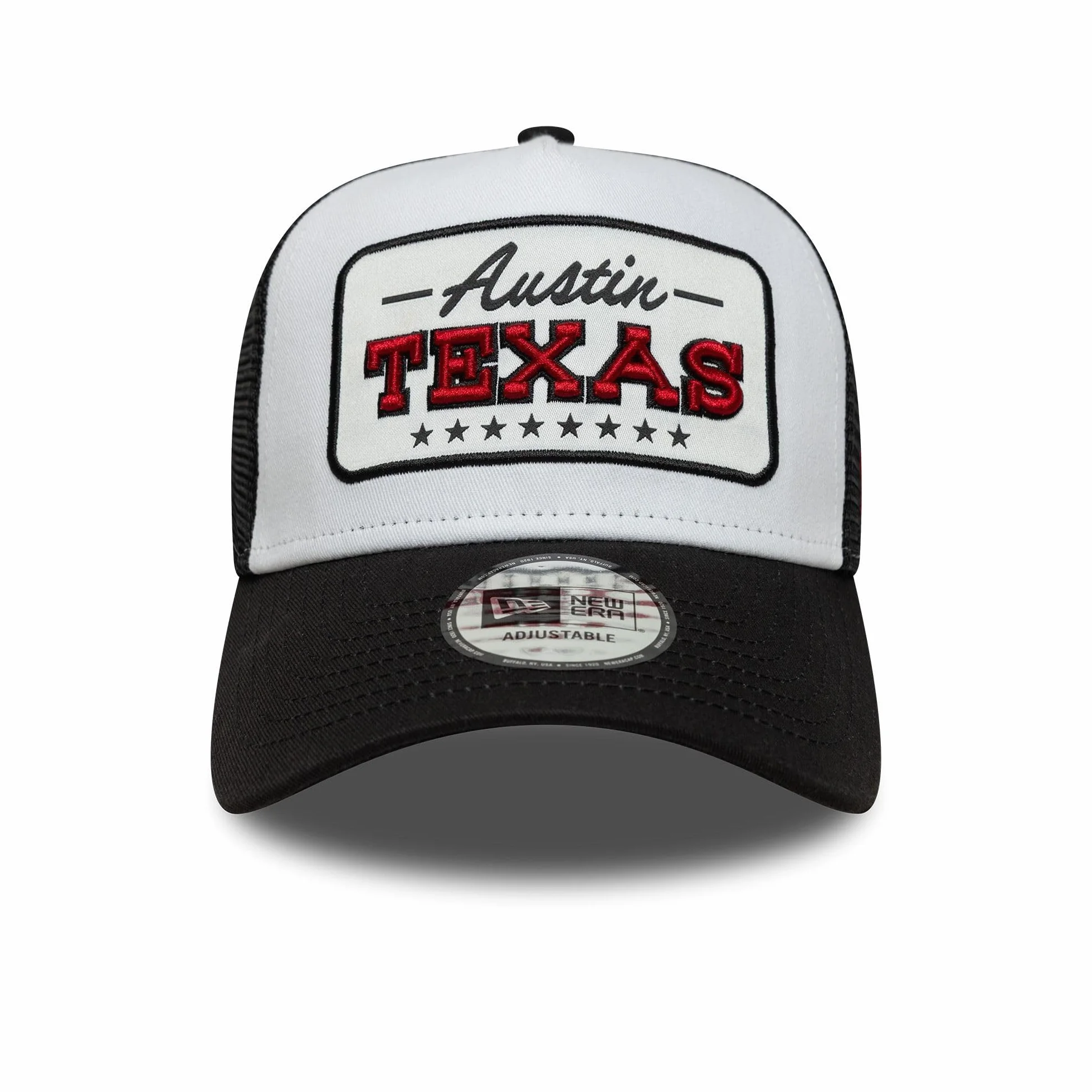 New Era Trucker Cap A-Frame World Cities - Regulowana czapka z siatką