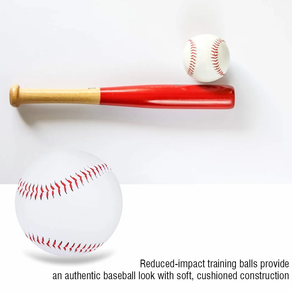 Skóra bydlęca Baseball Softball 7,2 cm standardowe piłki treningowe