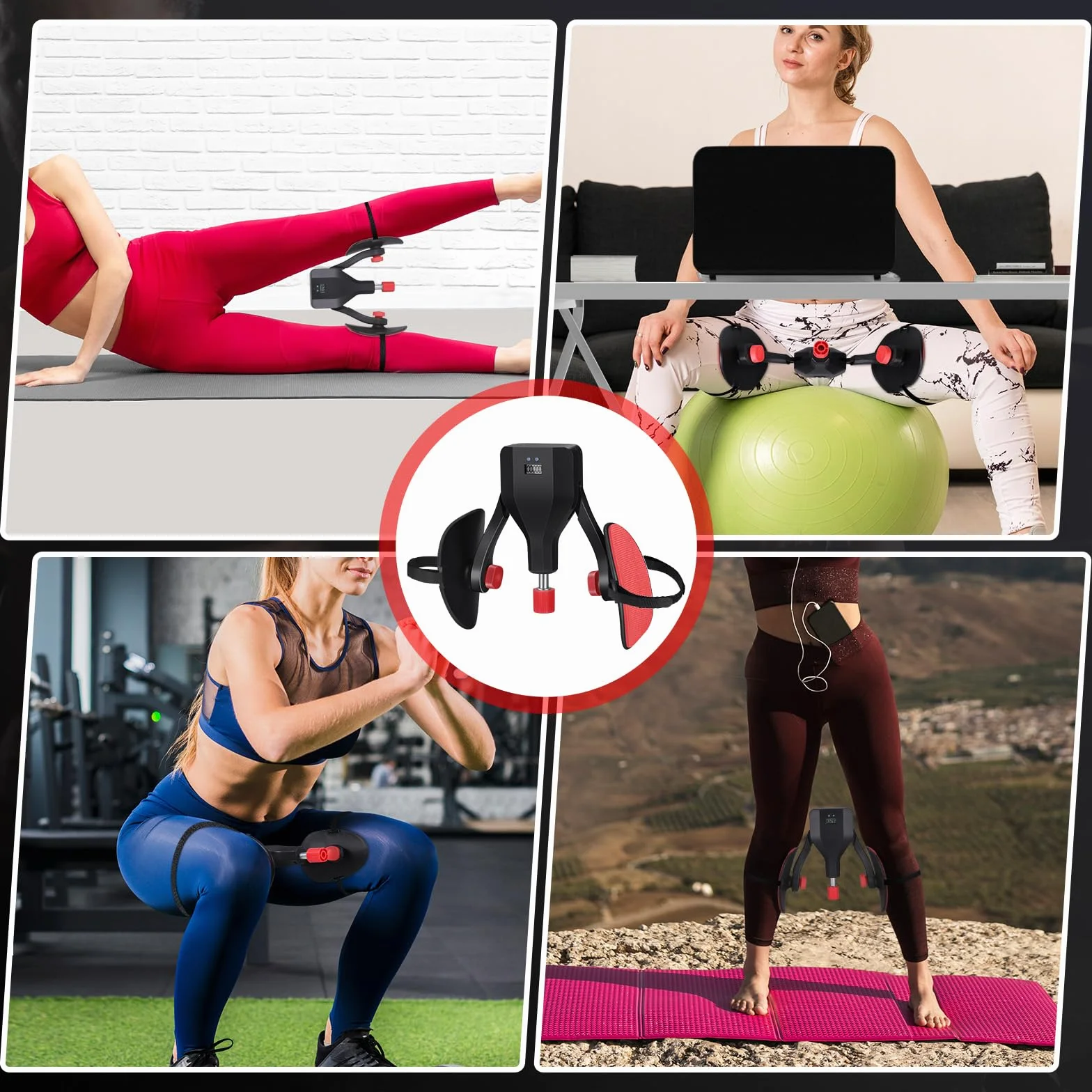 Trener dna miednicy 360° 10-50 kg dla mężczyzn i kobiet