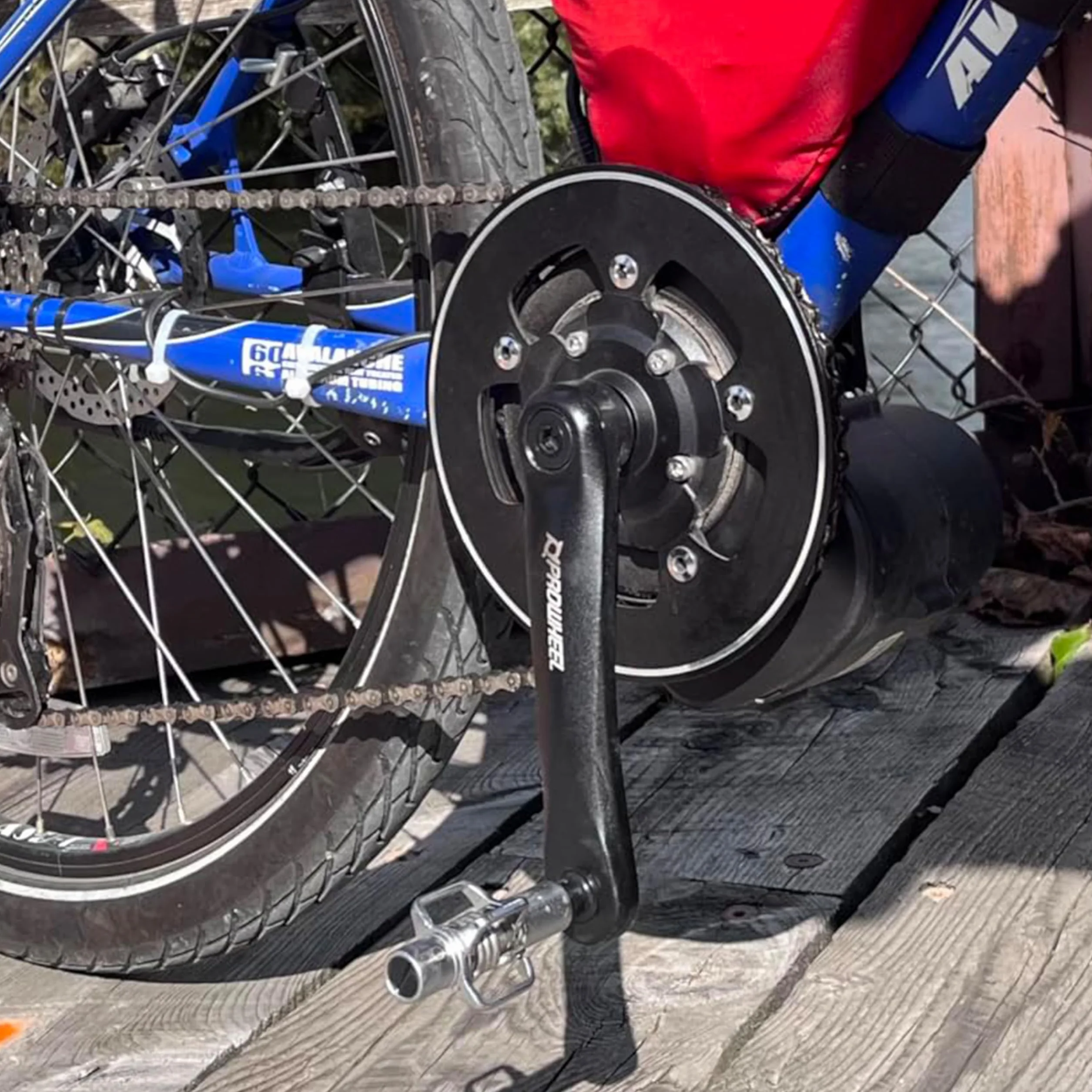 Prowheel Jedna para ramienia korbowego rowerowego dostępne w kwadratowym otworze, 152 mm/160 mm/165 mm/170 mm/175 mm stop 6061 czarne ramię korbowe do roweru elektrycznego roweru elektrycznego e roweru