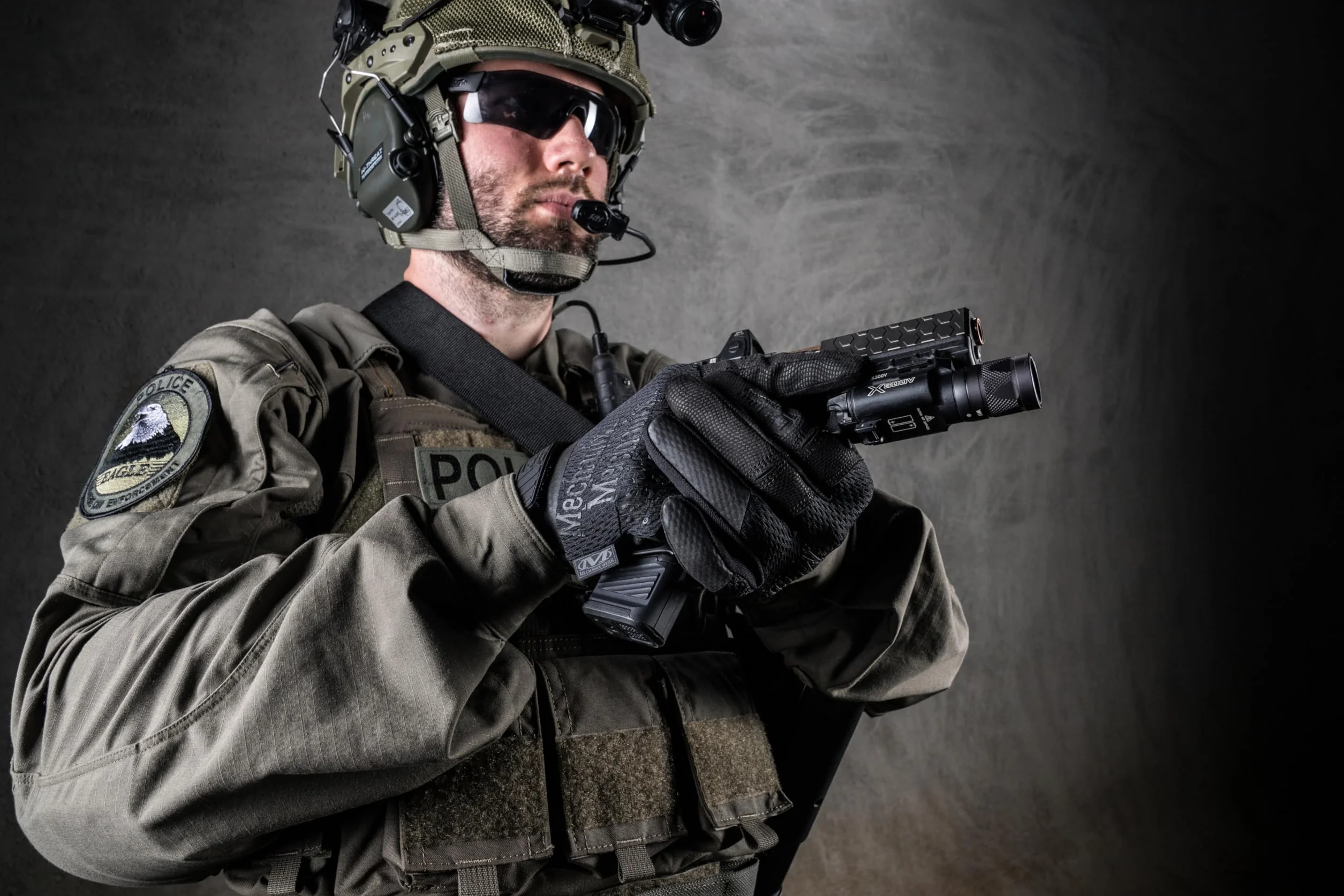 Mechanix Wear - High MSD-55-010 Dexterity Covert Gloves (duże, czarne)