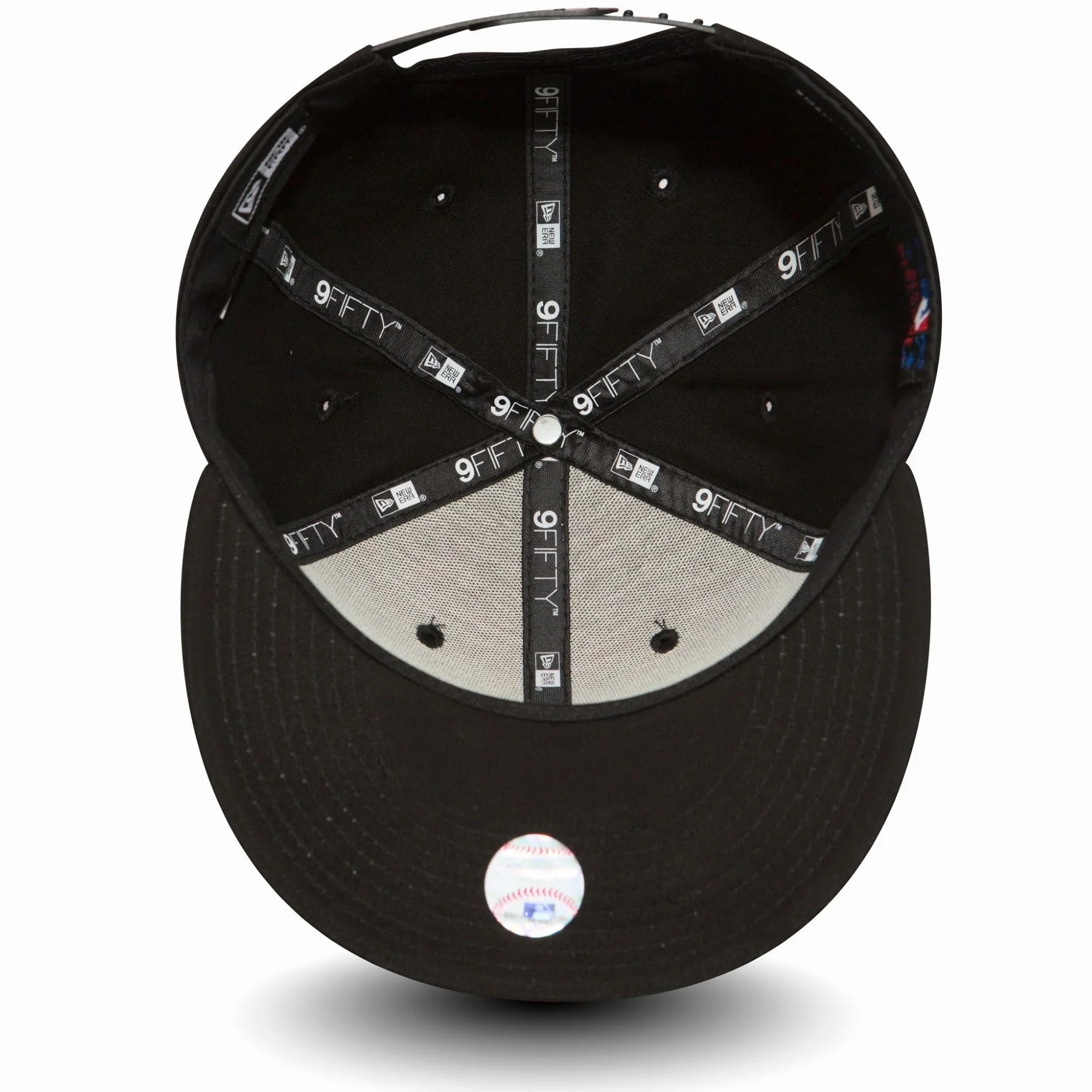 New York Yankees MLB Basic Czarny Regulowana Czapka Snapback 9Fifty New Era