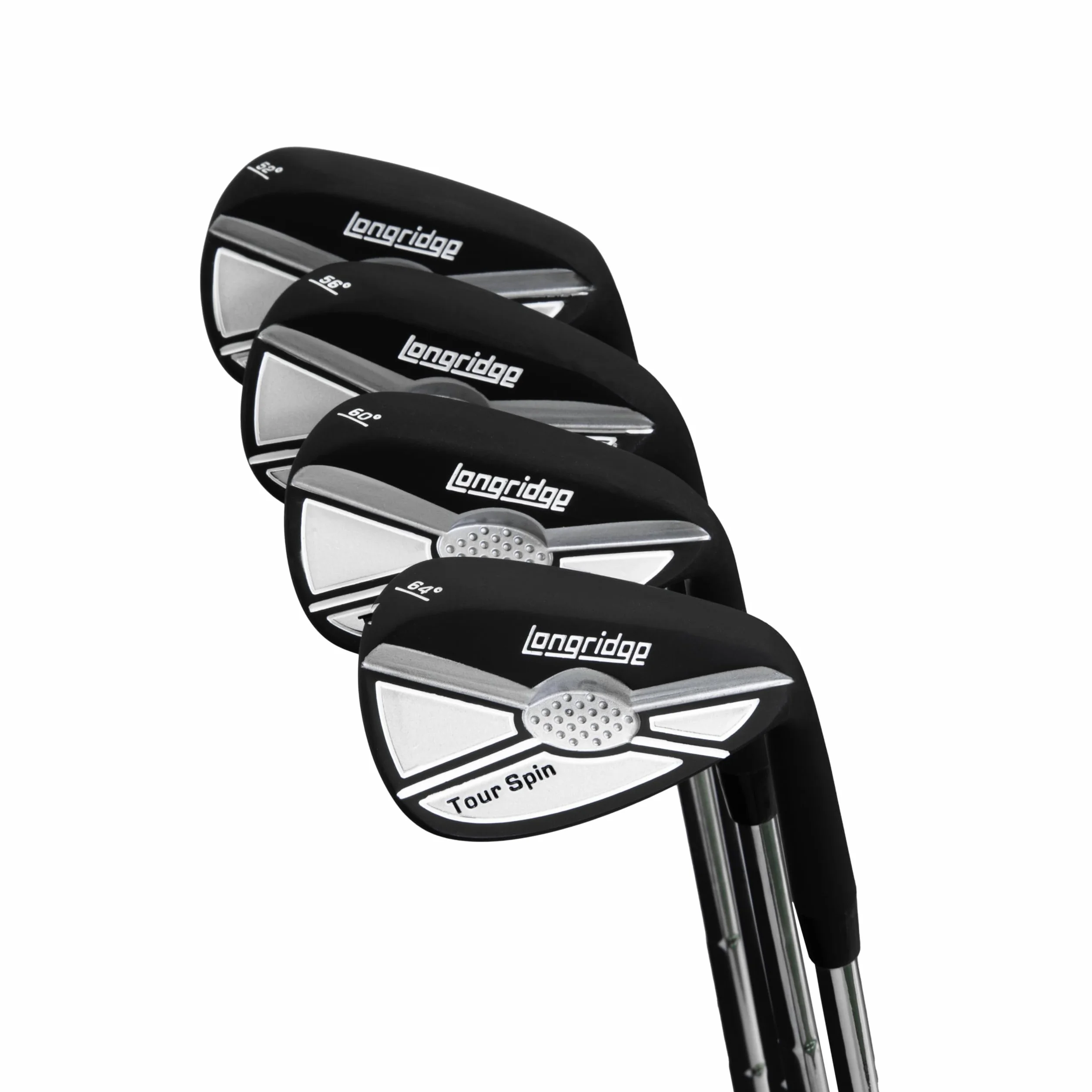 Longridge Tour Spin Golf Wedge, czarny