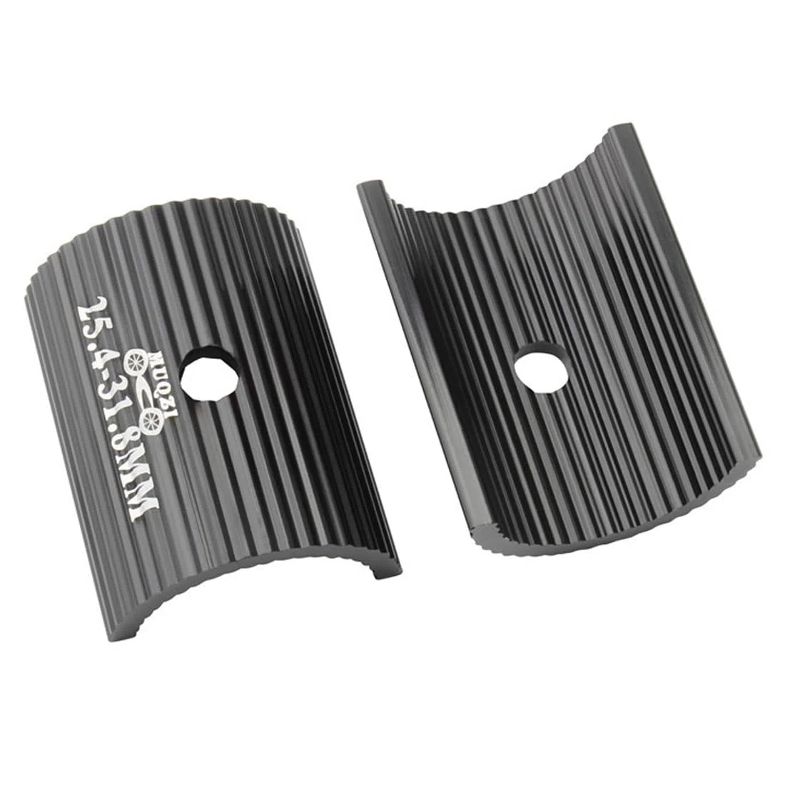 WeddHuis Kierownica rowerowa dystansowa, uniwersalny adapter kierownicy, podkładki ze stopu aluminium, reduktor łóżeczka, adapter kierownicy (25,4 do 31,8 mm)