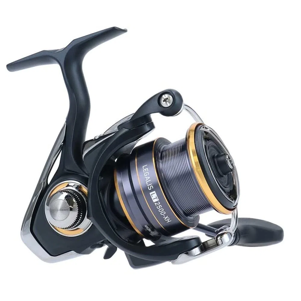 Daiwa 20 Legalis LT, kołowrotek spinningowy, przedni hamulec