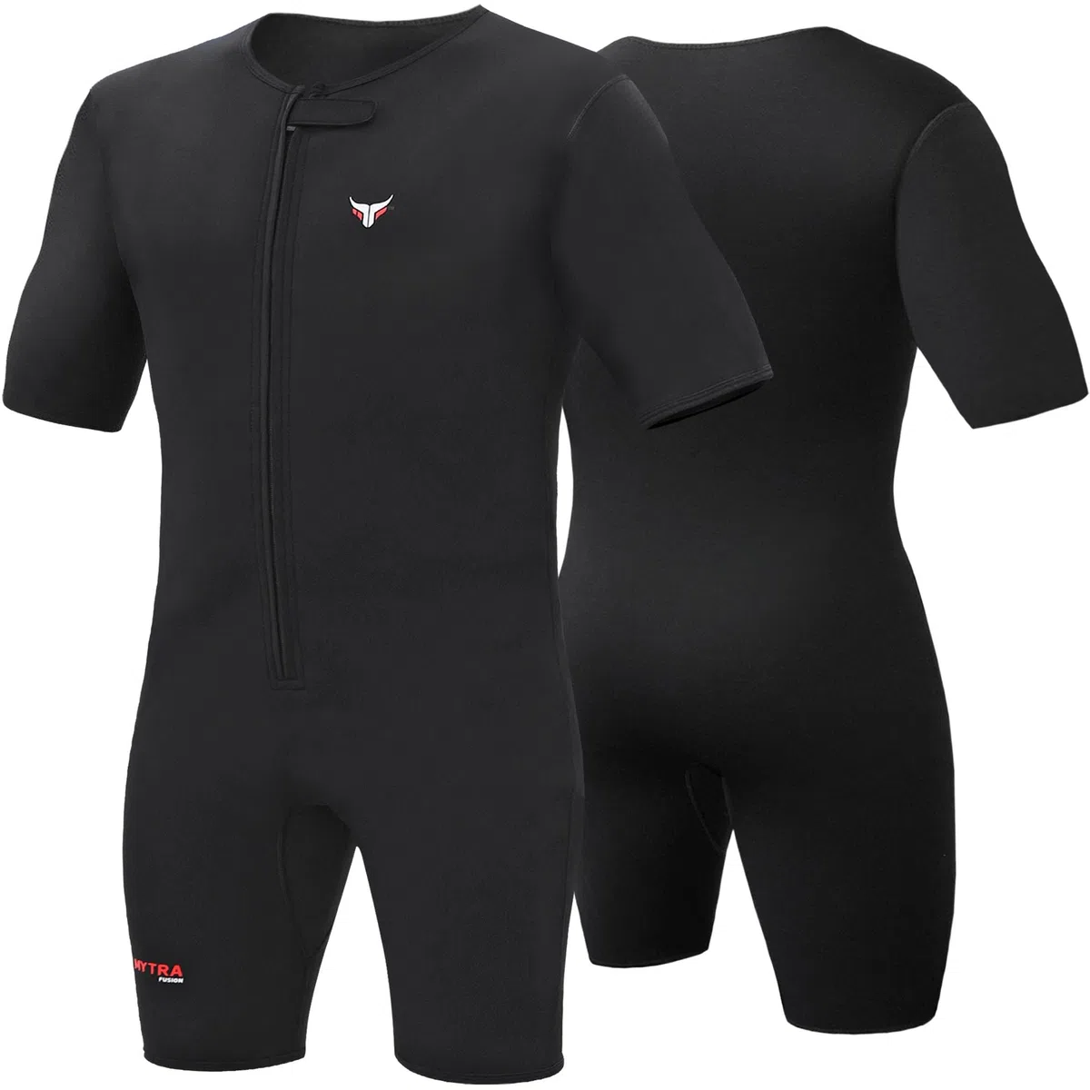 Mytra Fusion Neoprene Sweat Suit Męski i Damski Elastyczny Kombinezon Odchudzający do Treningu Fitnessu Ćwiczenia Na Siłowni Bieganie i Pływanie