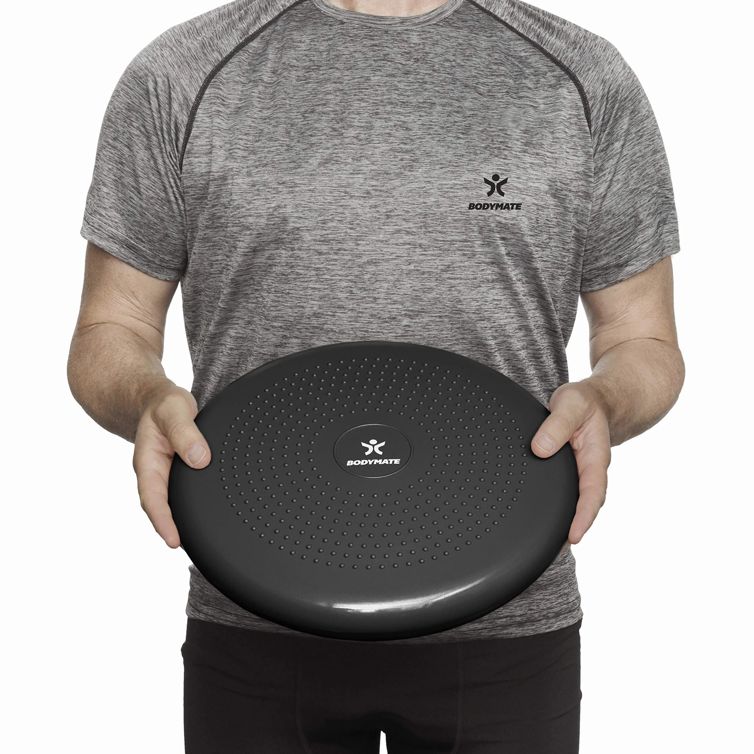 BODYMATE poduszka balansowa z pompką średnica 34 cm do ćwiczeń core fitness rehabilitacji