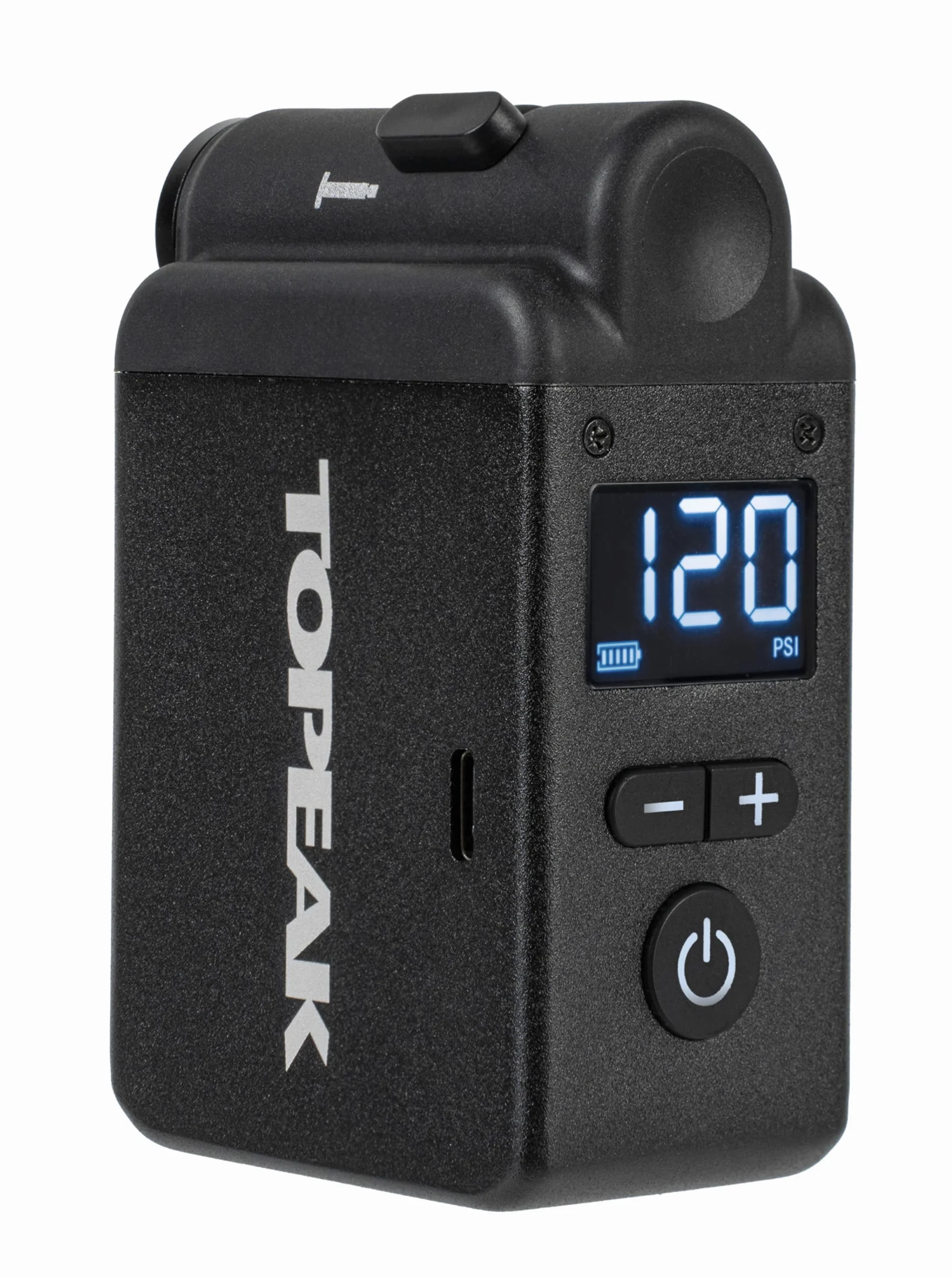 Topeak E-Booster cyfrowa pompa elektryczna z cyfrowym wskaźnikiem do opon rowerowych