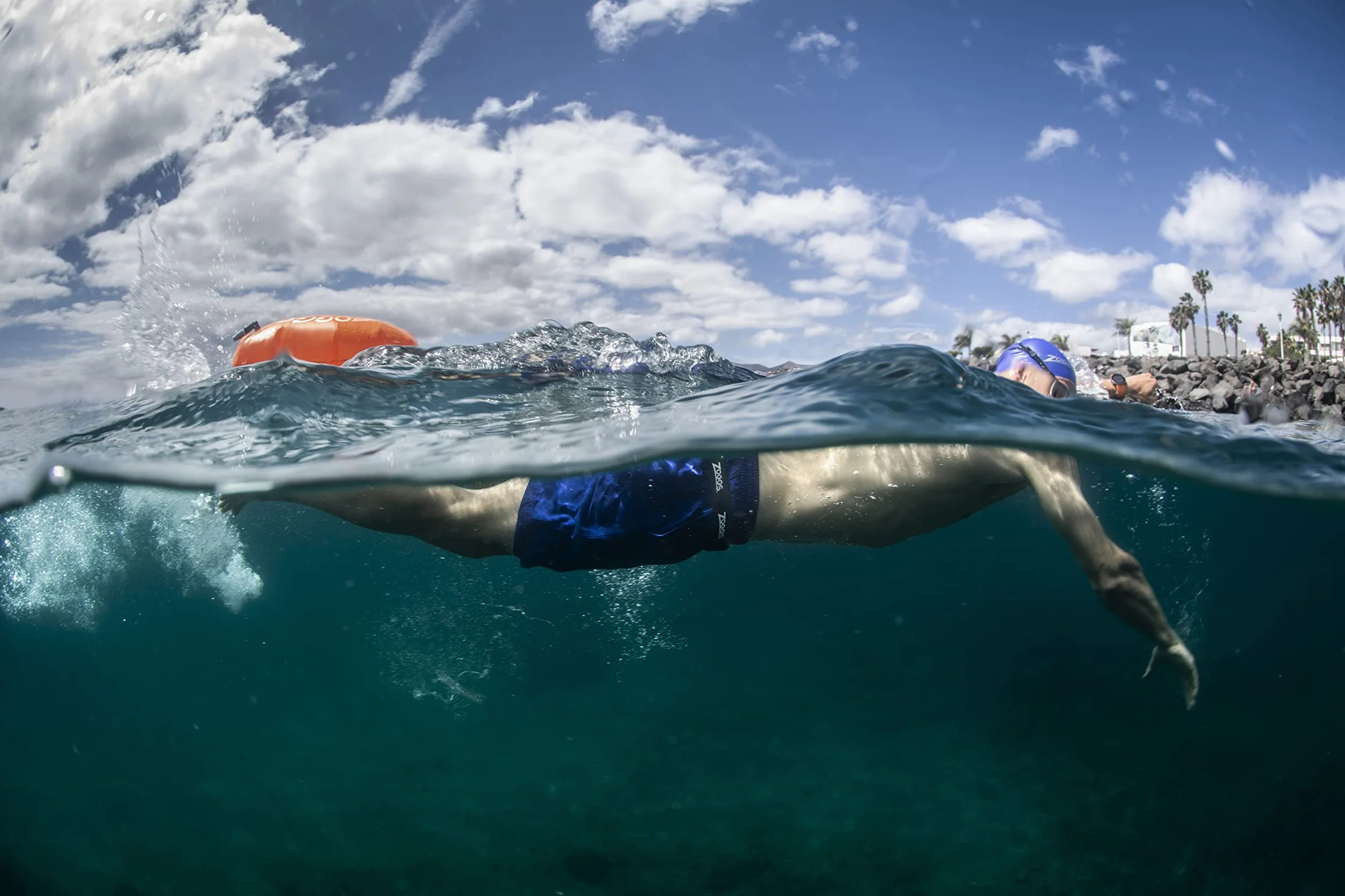 ZOGGS Hi Viz Swim Buoy Xlite ORANGE