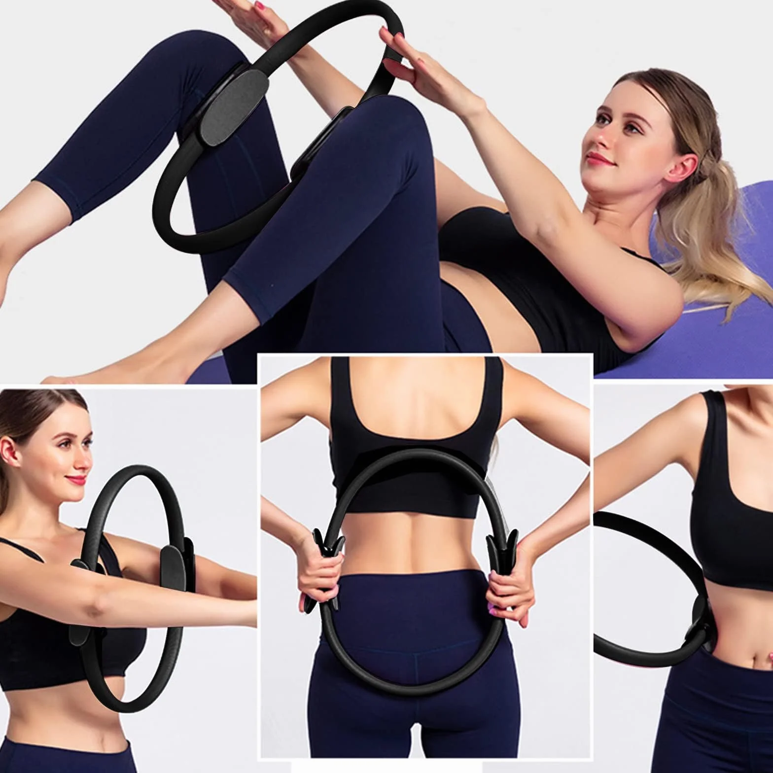 Pierścień do pilatesu fitness wysokiej jakości trener dna miednicy