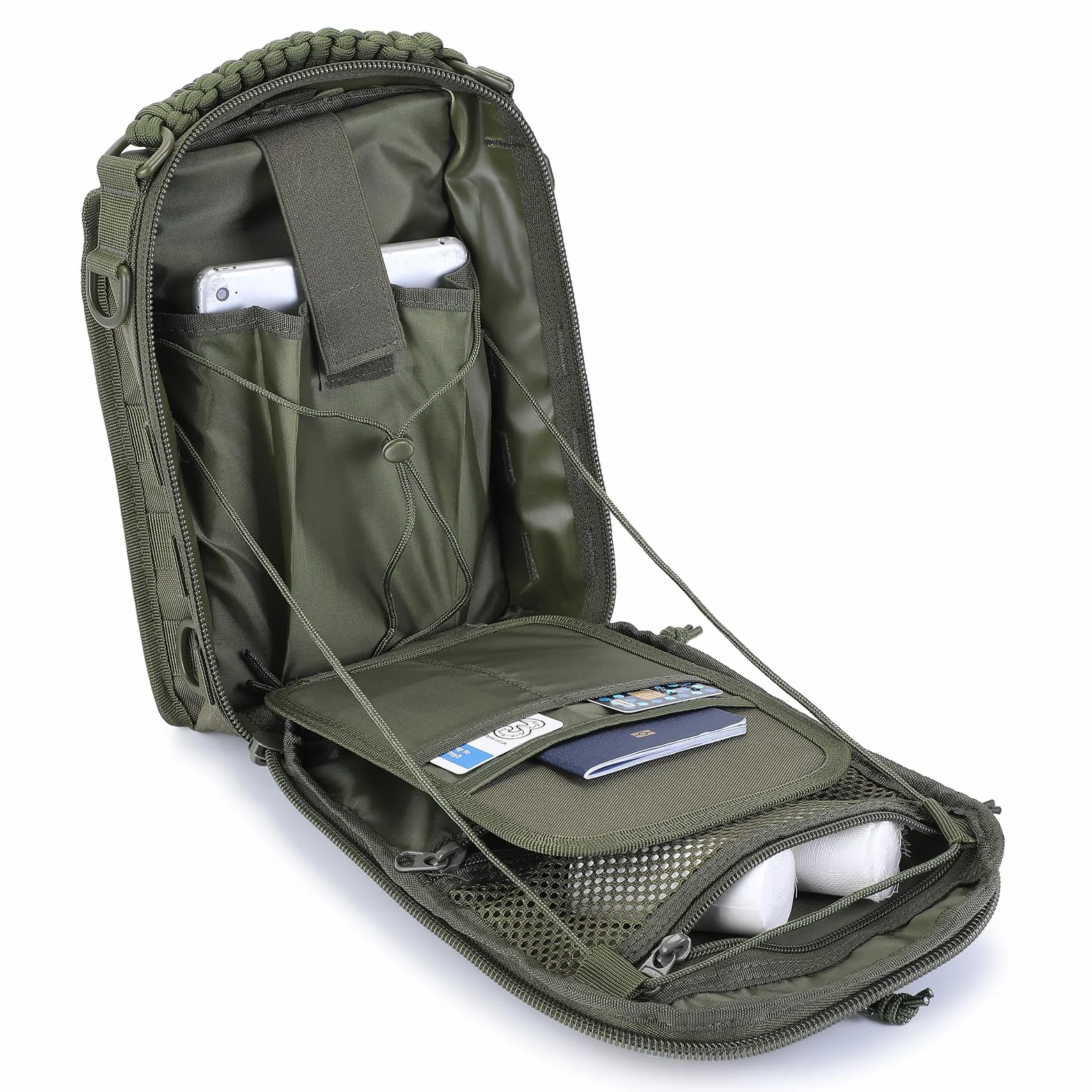 HUNTVP Taktyczna torba na klatkę piersiową, wojskowa torba na ramię, wojskowa torba na klatkę piersiową, plecak Molle, torba crossbody, torba na ramię, mini dla mężczyzn, kobiet, podróże, wędrówki, na