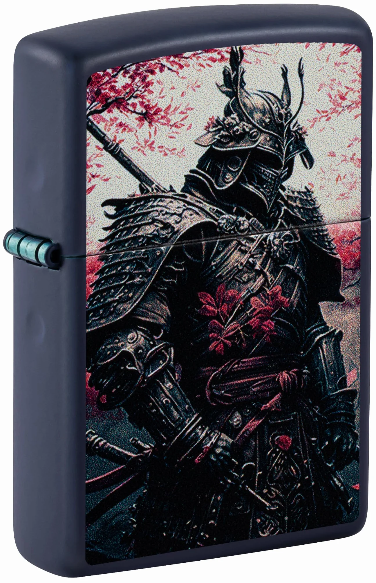 Zippo Samurai Warrior Zapalniczka Sztormowa, Wiatroodporna, Wielokrotnego Użytku, Granatowy Matowy, Wykonano w USA