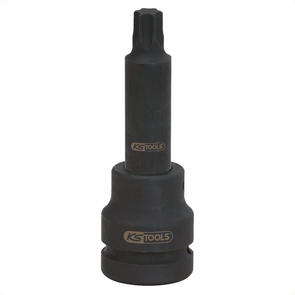 KS Tools 450.0420 3/4"+1" Zestaw udarowych wymiennych nasadek i nasadek z bitem, 16-szt