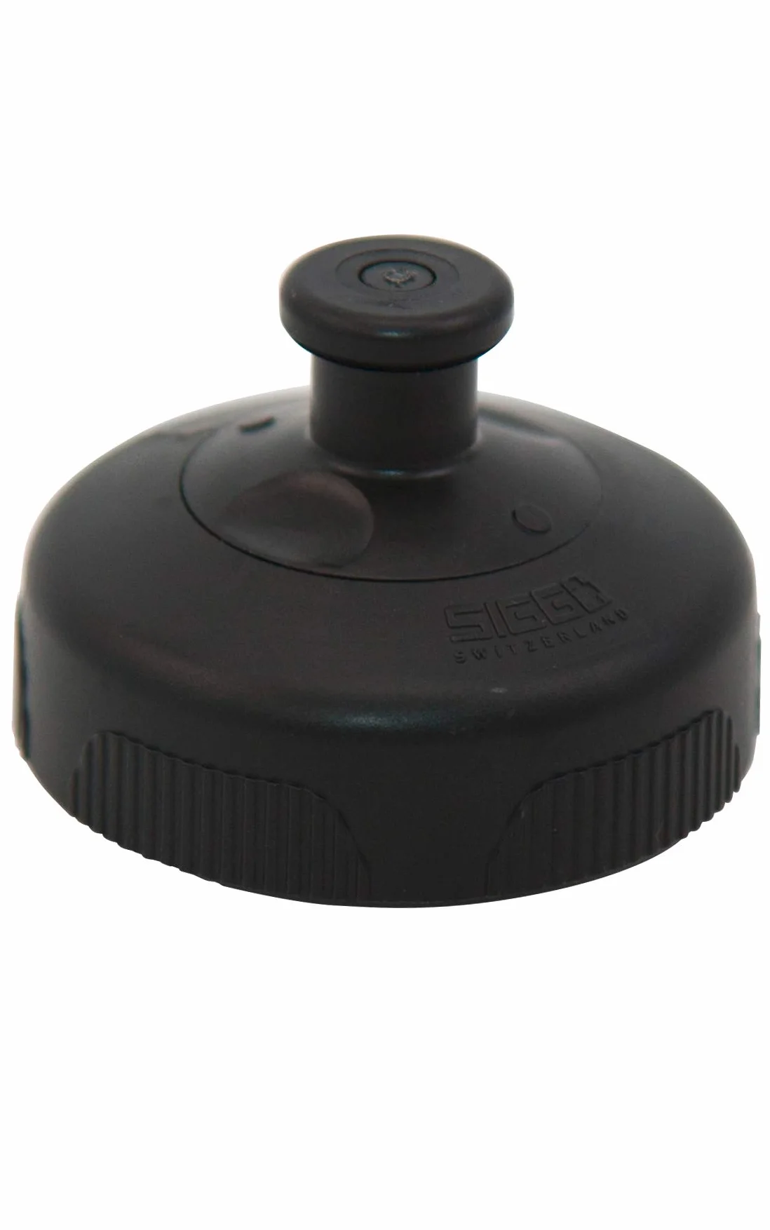 SIGG 3 Stage Sports Top Black zamknięcie (jeden rozmiar), część zamienna do butelki na napoje SIGG, szczelne zamknięcie do butelek sportowych