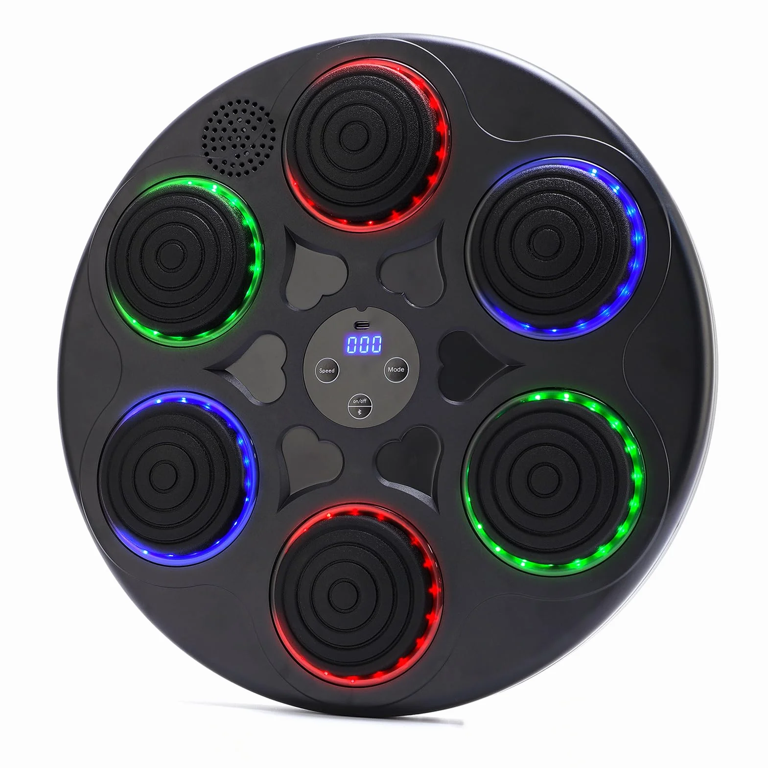 Maszynka do boksu z muzyką Bluetooth LED 9 trybów prędkości montowana na ścianie