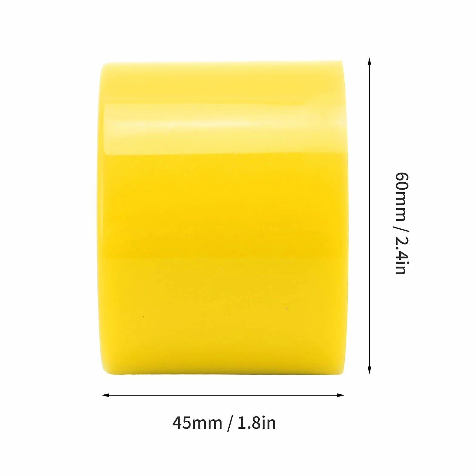 Kółka do Deskorolki 60x45mm 78A Longboard Cruiser Akcesoria 4 Szt.