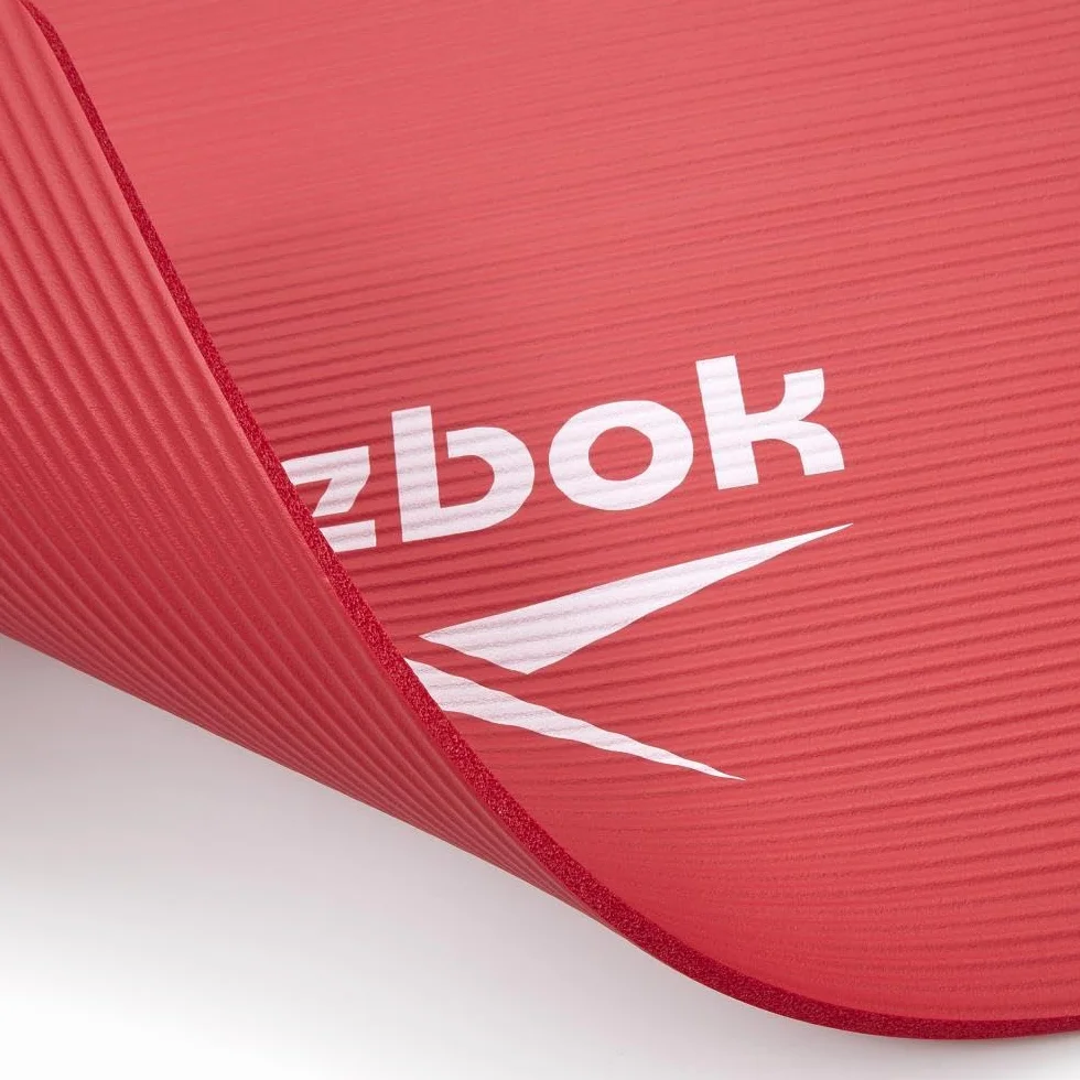 Reebok Mata treningowa 7 mm czerwona