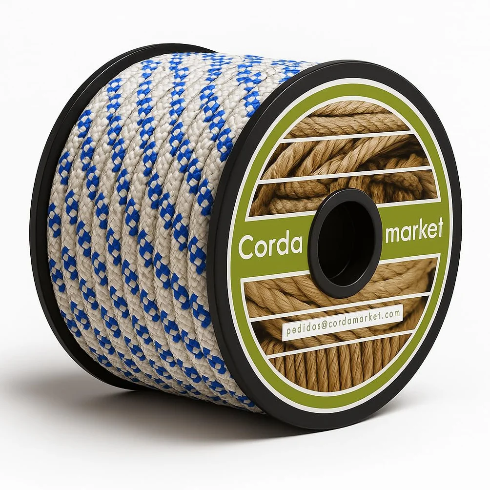 CORDAMARKET Lina drill 10 mm 25 m biała