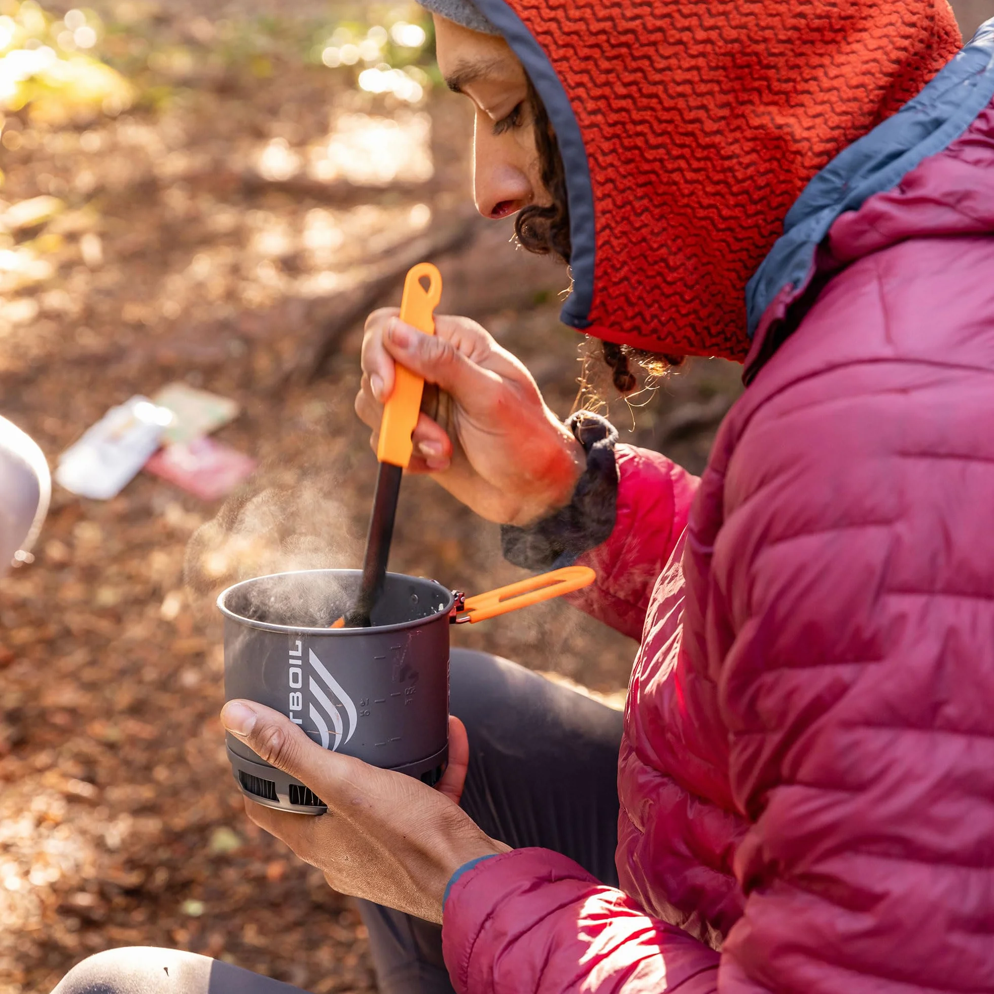Jetboil TrailWare zestaw przyborów kempingowych widelec nóż łyżka