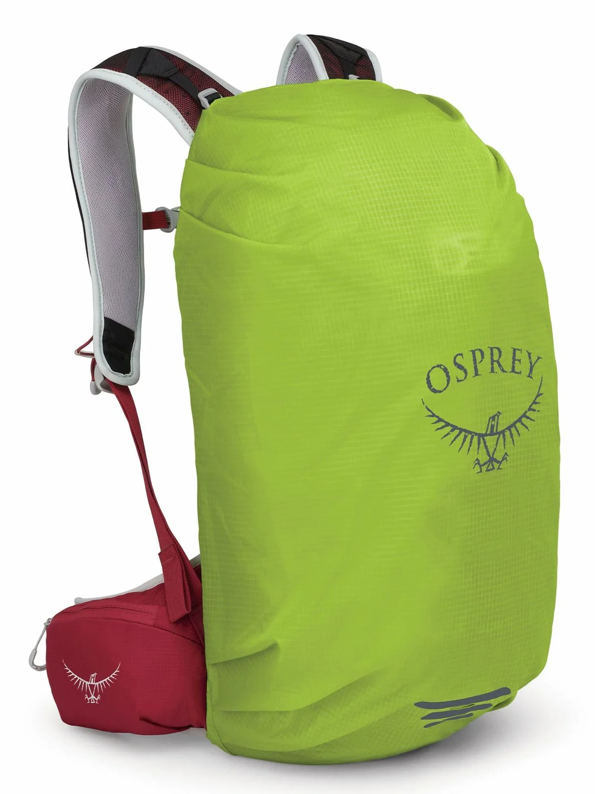 Osprey Hivis Osłona przeciwdeszczowa XS Limon Green