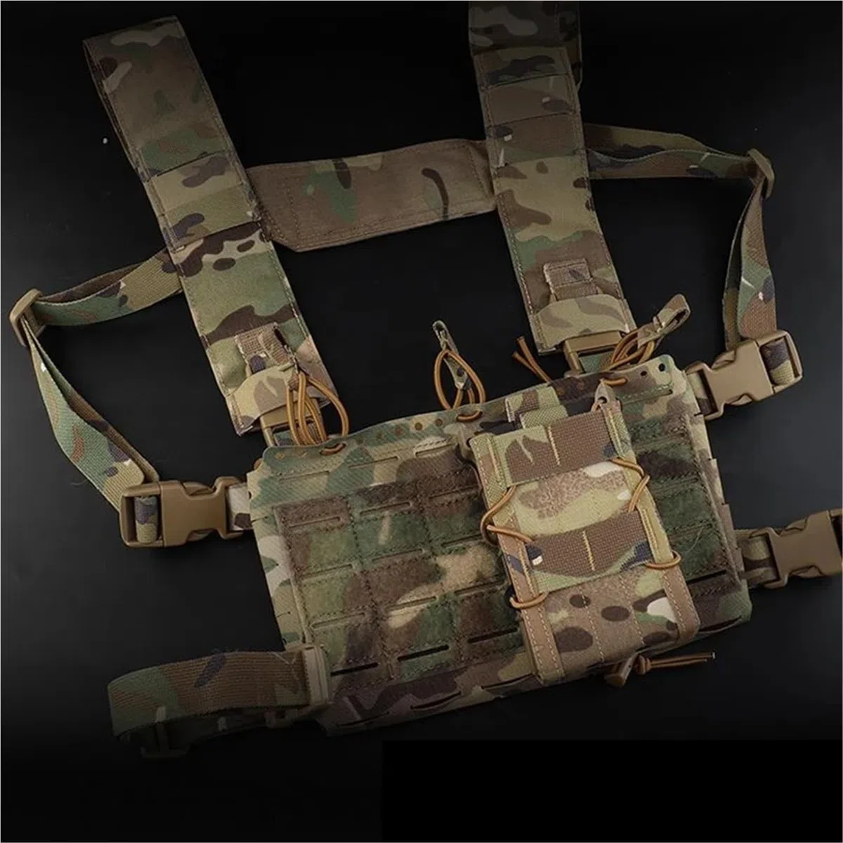 5.56/7.62 Taktyczna Podwójna Ładownica Na Magazynek, Torba Na Magazynek AK AR M4 AR15, Taktyczny Magazynek Molle, Kabura Na Polowanie CS(Green)