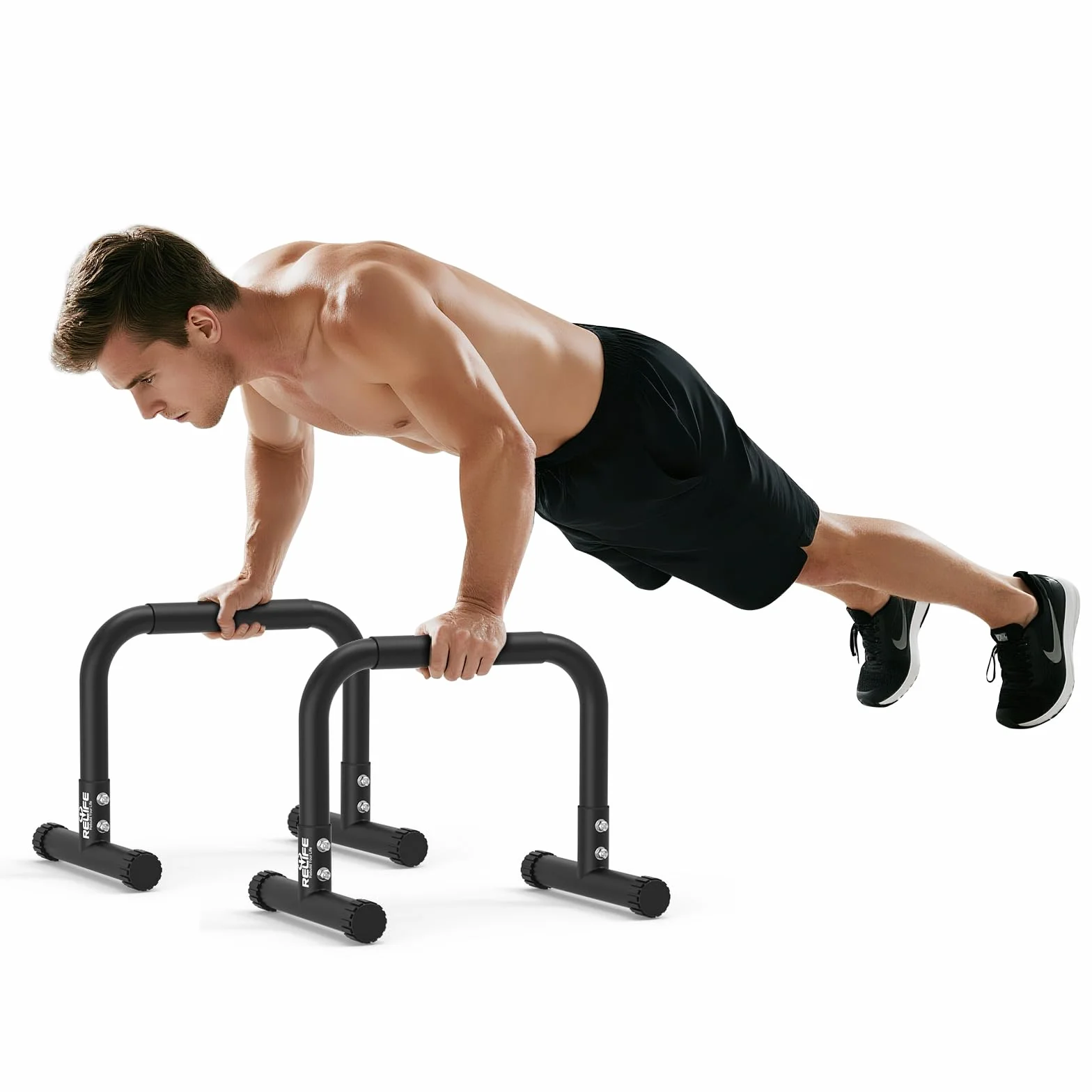 RELIFE Dip Station Dip Bar Regulowana Wysokość Fitness Siłownia Ćwiczenia Calisthenics Equipment