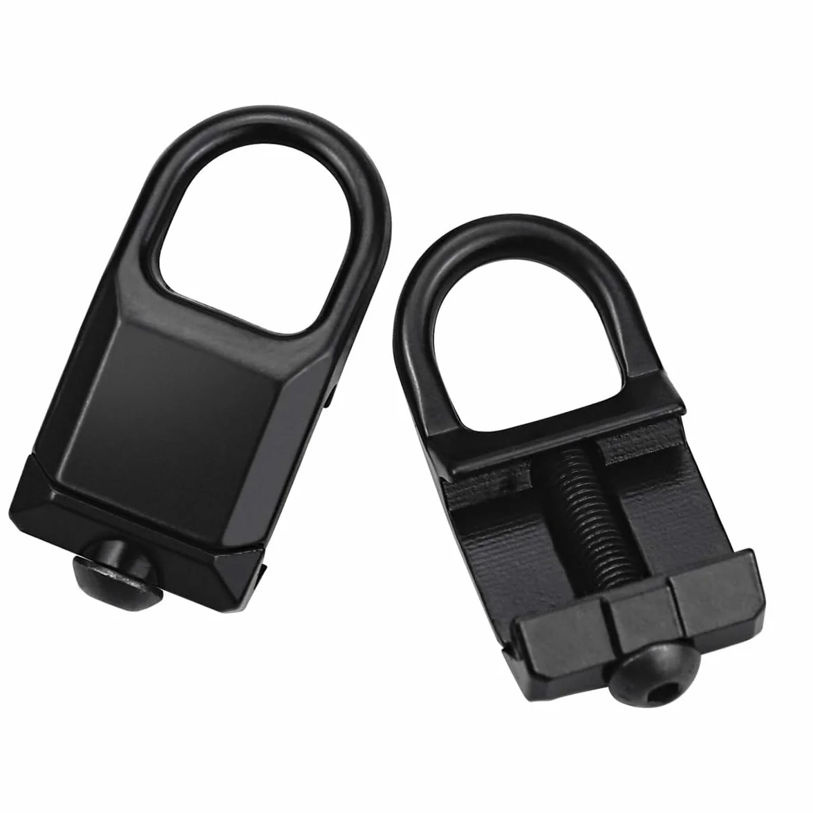 2 szt. Adapter do paska prowadzącego płyta montażowa zdejmowany pasek do szyn Picatinny 20 mm zacisk szybkiego zwalniania adapter