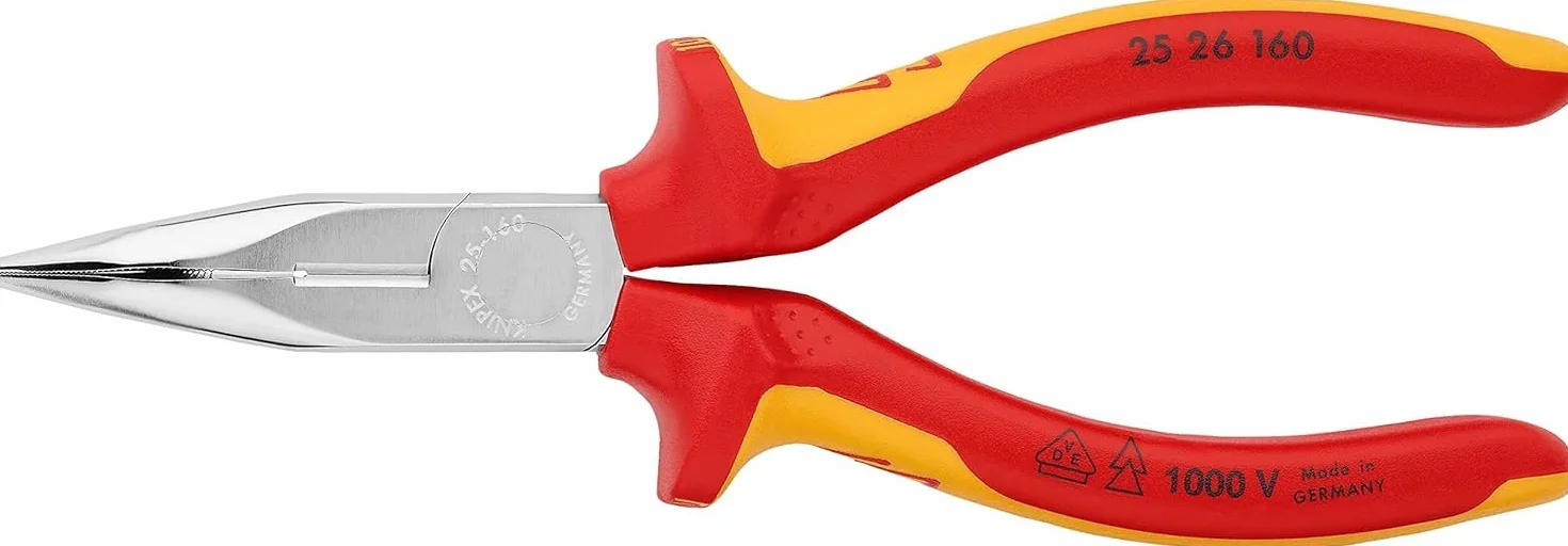 KNIPEX Szczypce tnące półokrągłe izolowane VDE 160 mm 25 26 160