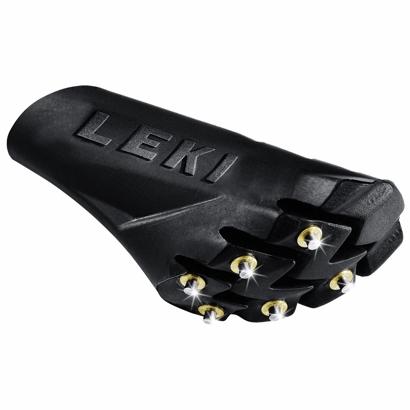 LEKI Gumowy odbojnik z kolcami Silent, czarny, One Size