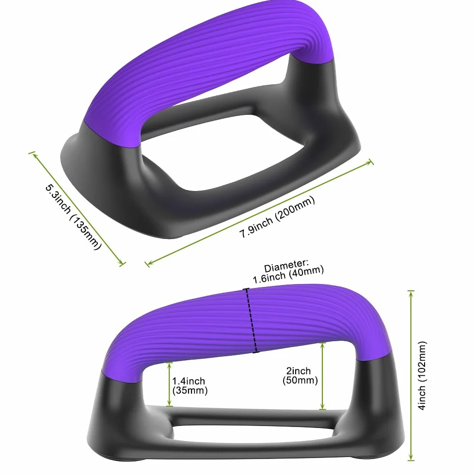 Ergonomiczne drążki push-up antypoślizgowe do treningu siłowego