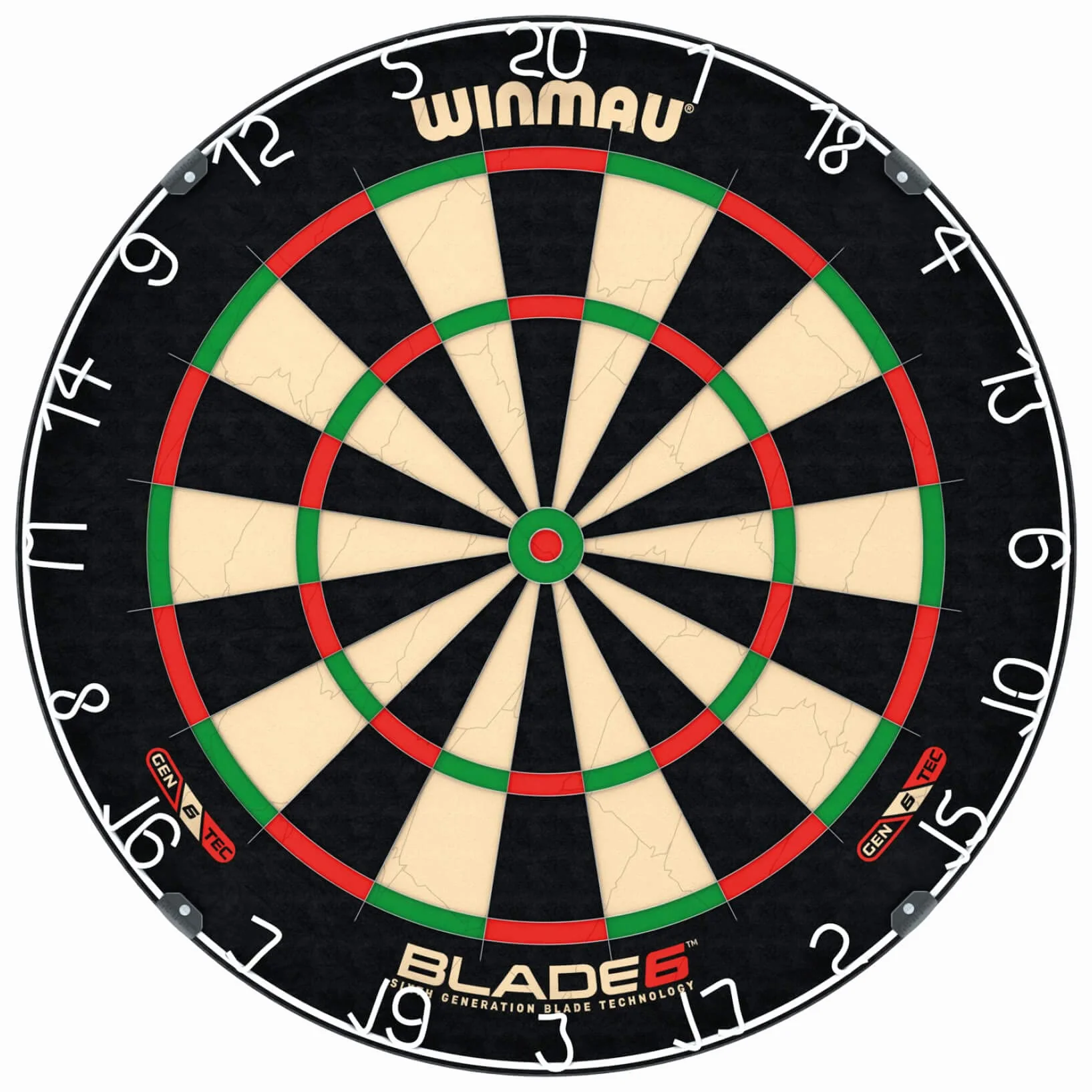 WINMAU Tarcze do rzutek z serii Blade – profesjonalne oficjalne tarcze turniejowe PDC – Blade X