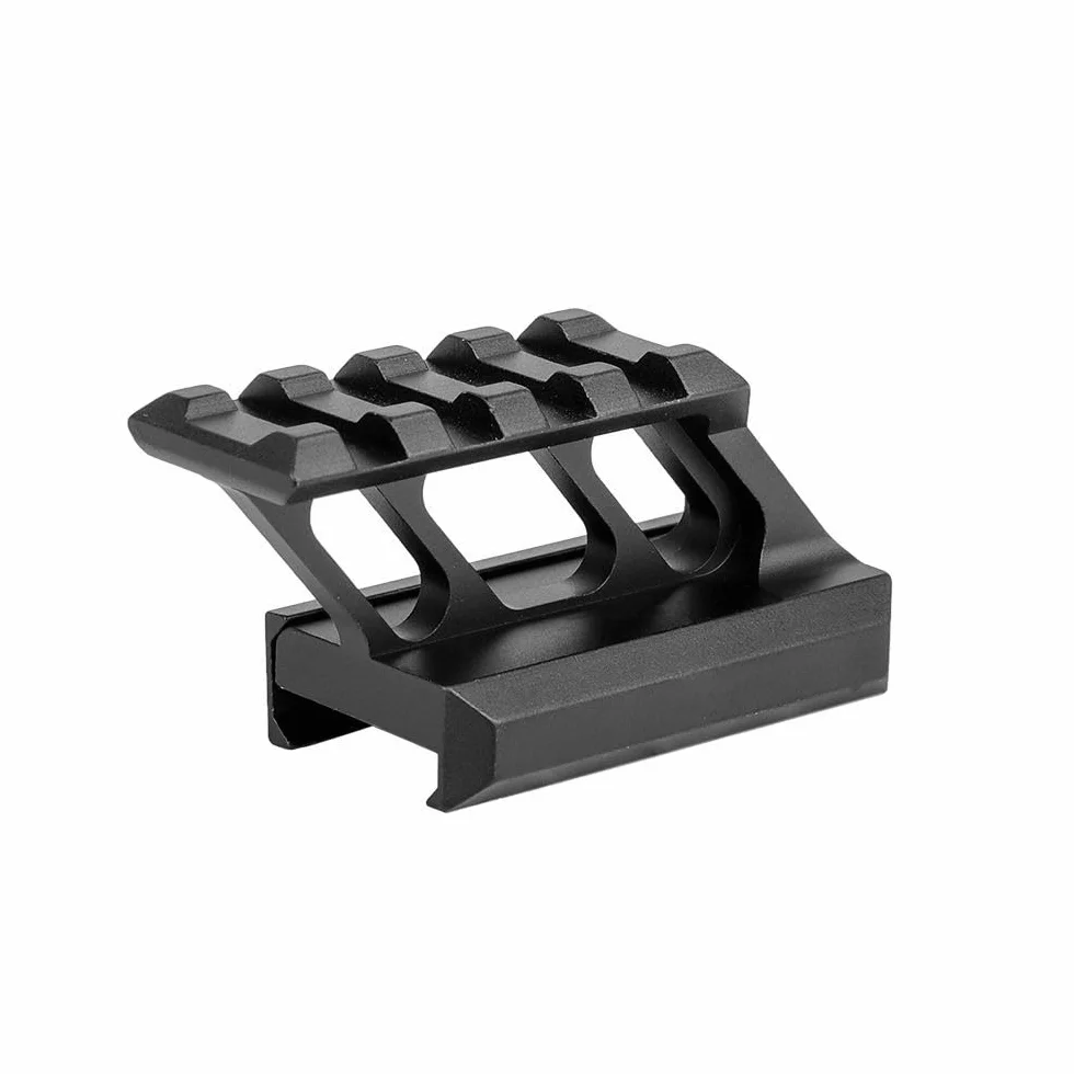 4 gniazda Riser Mount do 21 mm Picatinny Rail Airsoft Red Dot Scope Mount