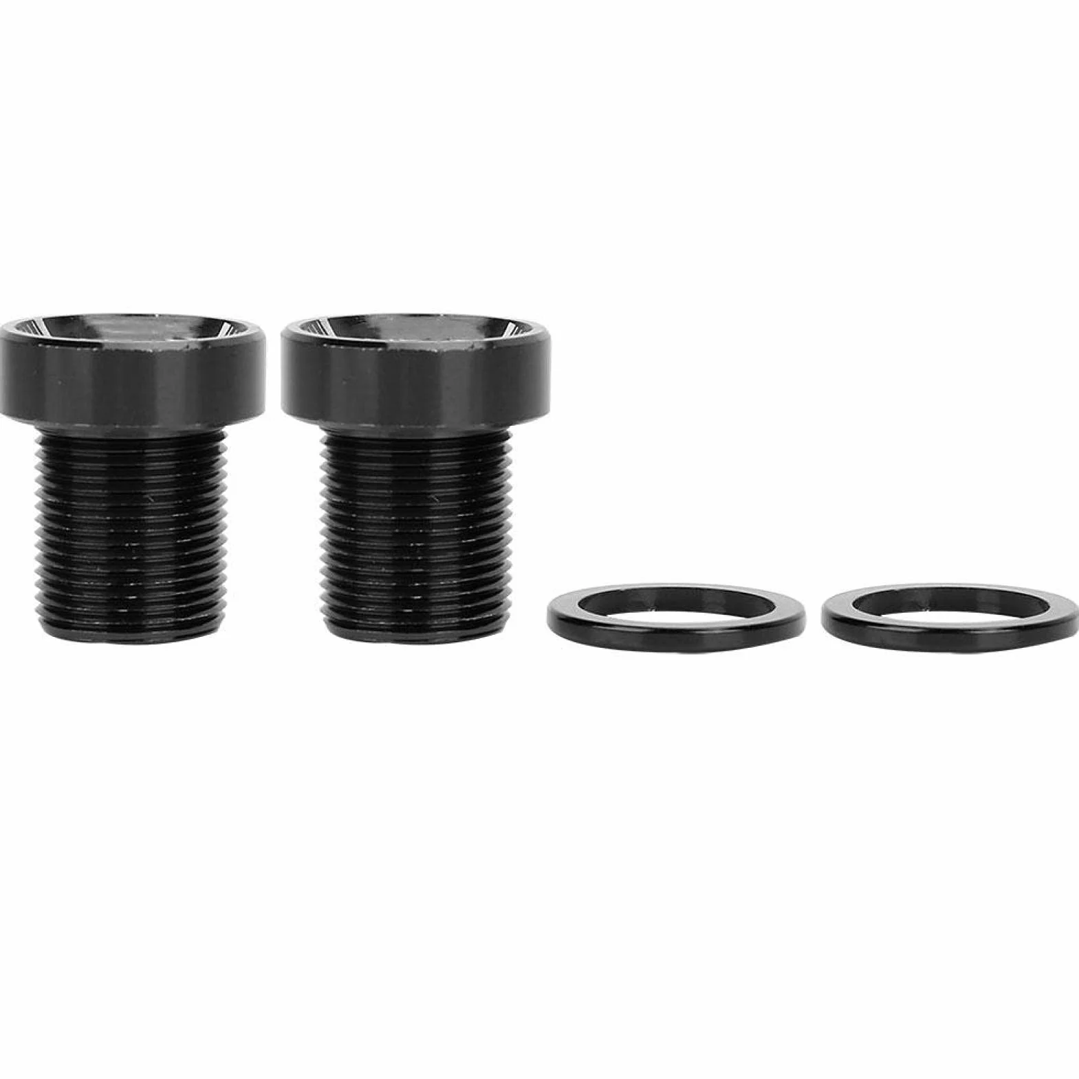 Śruba ramienia korby rowerowej, 2 szt. M15 × 19mm Tytanowa śruba korbowa wału środkowego, akcesoria do naprawy rowerów
