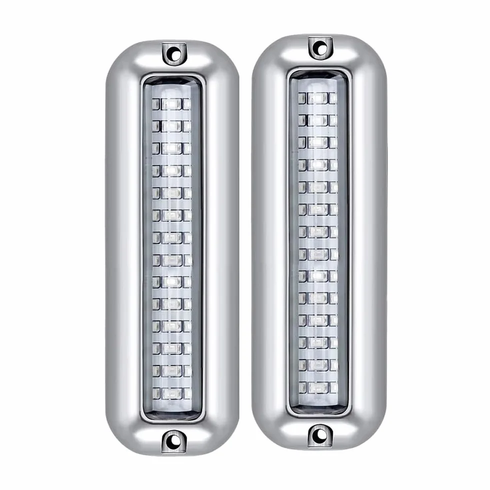 Baceyong 42 LED podwodne światło jachtowe, światła nawigacyjne do łodzi rufowej