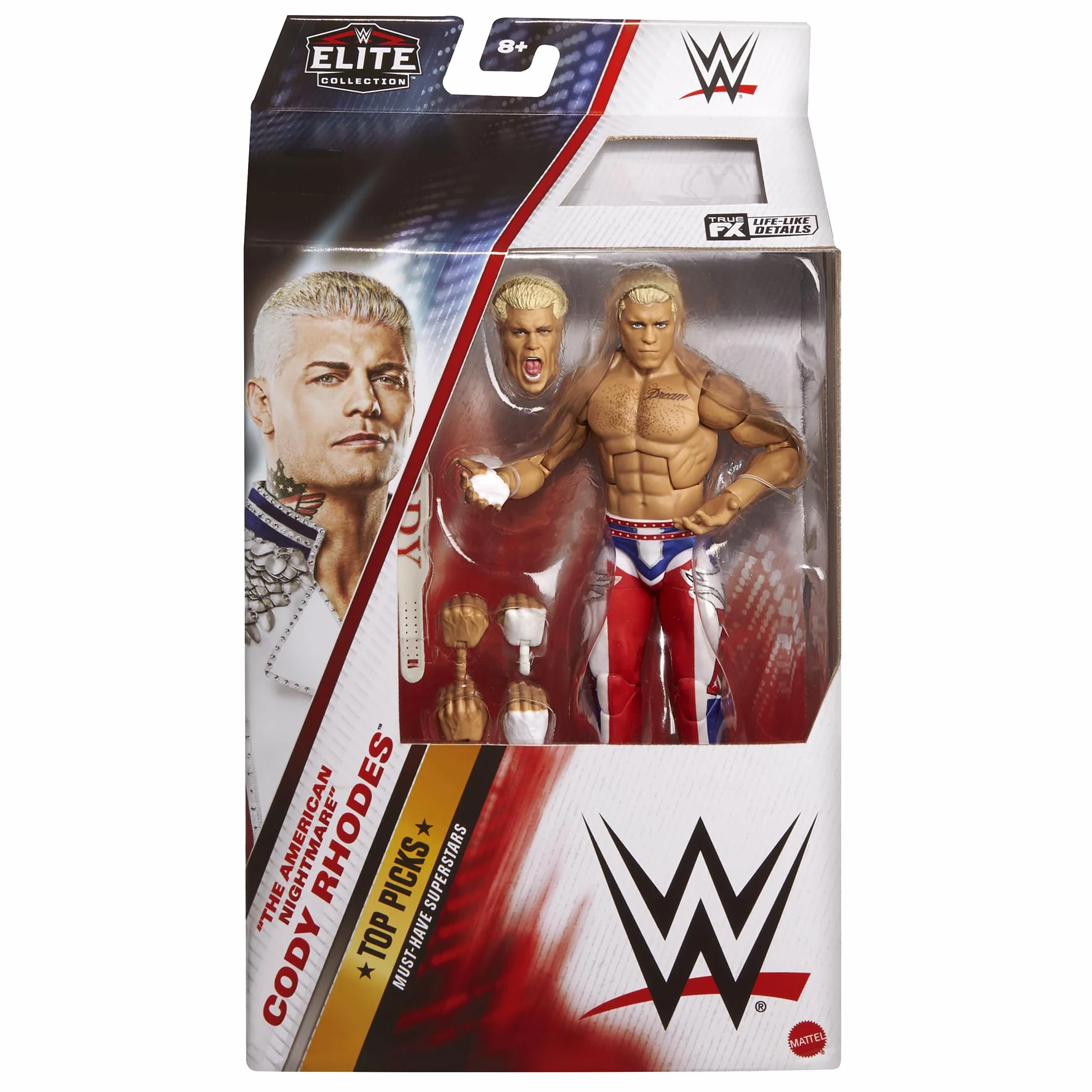 WWE Cody Rhodes Elite Top Picks 2025 Wave 4 Action Figure
