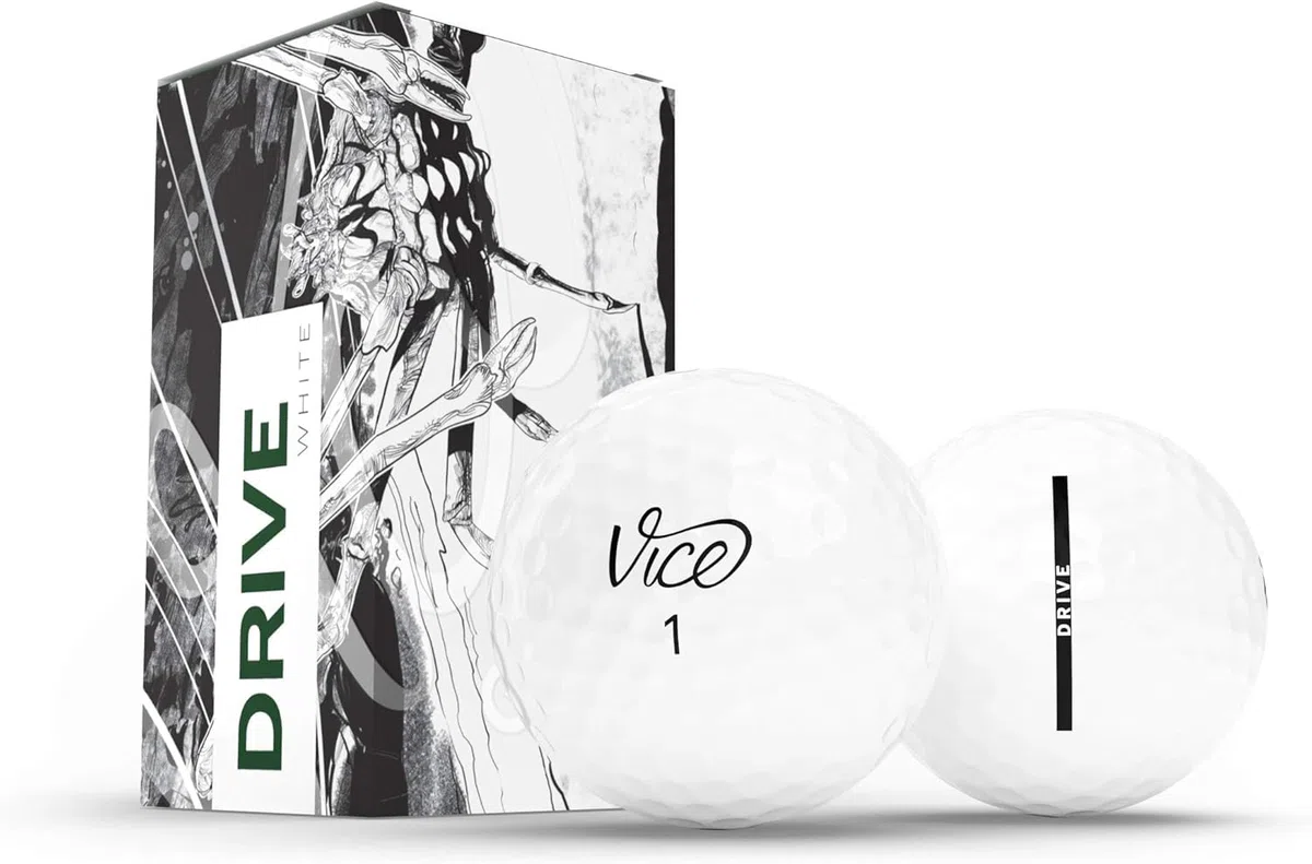 Vice Golf Zestaw różnorodnych piłek (łącznie 10 piłek: zawiera 2 w każdym stylu; Vice Pro Plus, Vice Pro, Vice Pro, Vice Pro Soft, Vice Tour, Vice Drive)