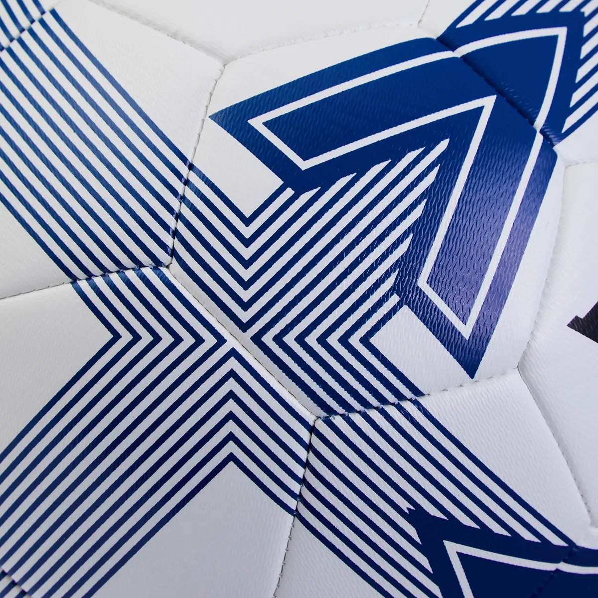 Mitre Impel L30P piłka nożna, bardzo trwała, zachowuje kształt, biały/niebieski, 3