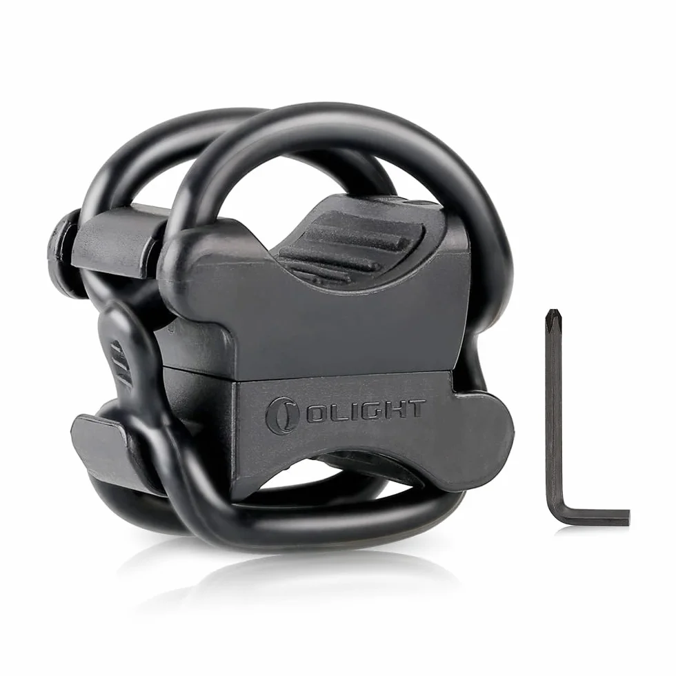 OLIGHT FB-1 Uniwersalny uchwyt na latarkę rowerową o maksymalnej średnicy od 10 mm do 35 mm, idealny do roweru, regulowany elastyczny uchwyt