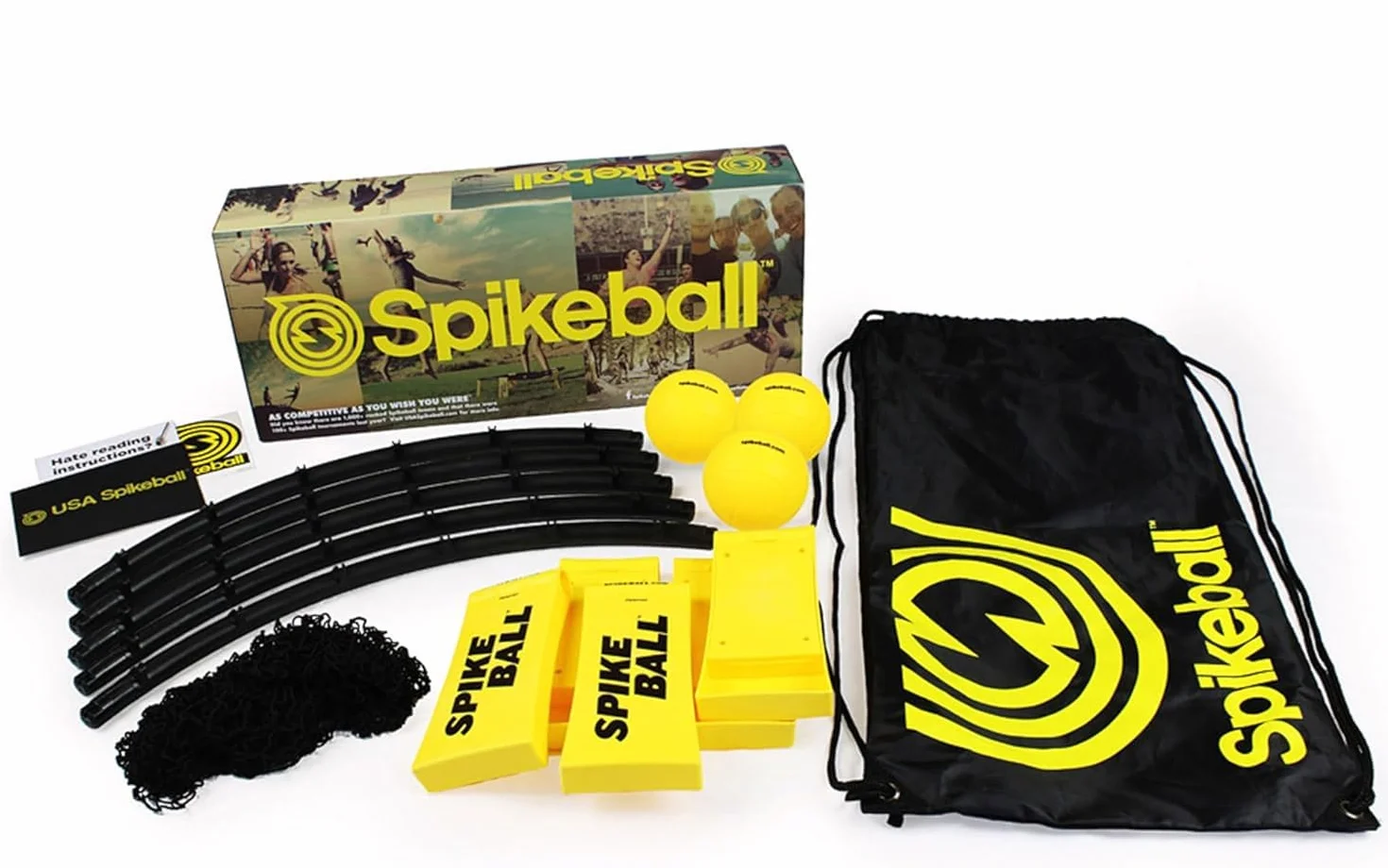 Spikeball Spikeball_20500 S-CM-002 Roundnet, Żółty/Czarny, Jeden Zestaw