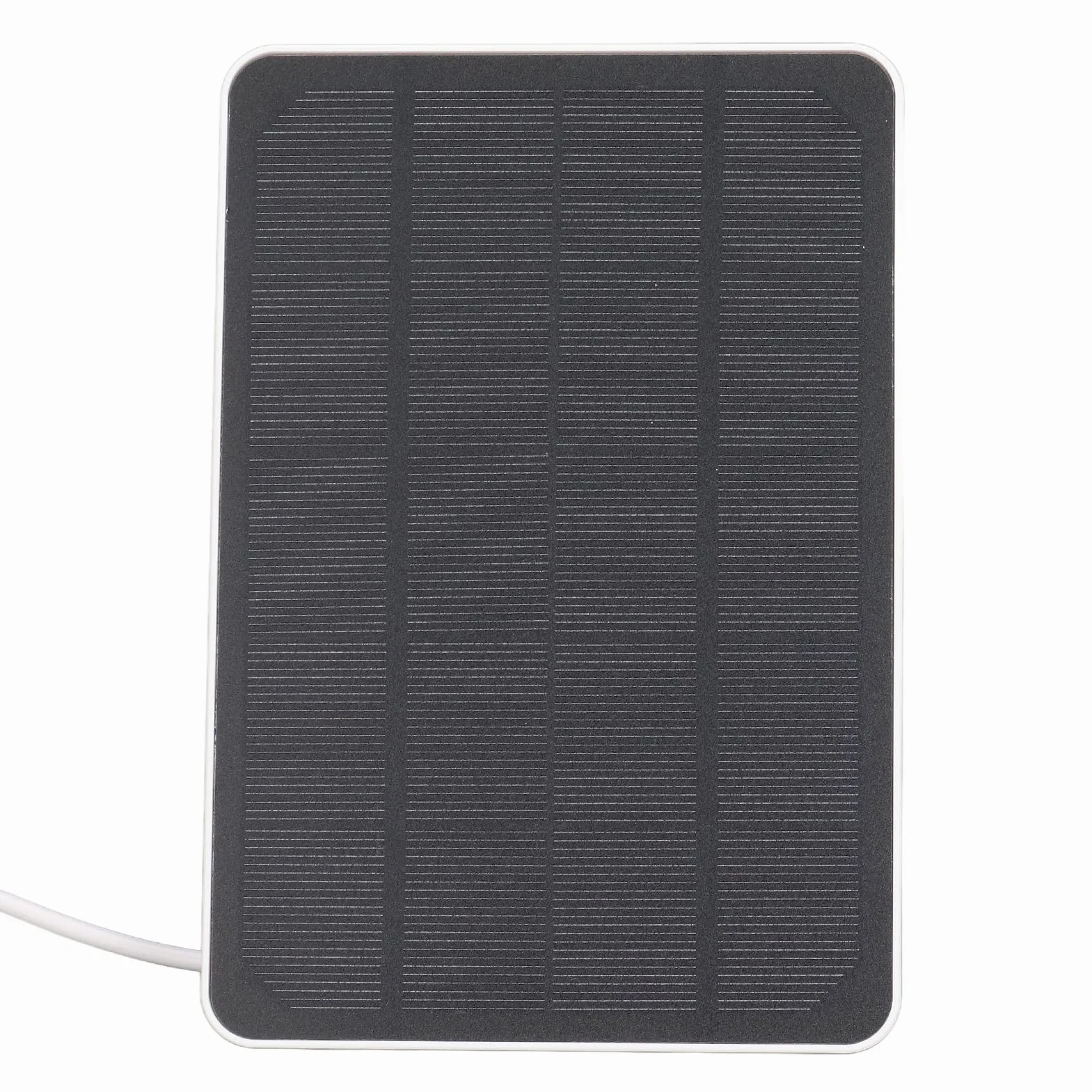 10W Zestaw Paneli Słonecznych Micro USB ładowanie Kamery Panel Słoneczny Wysokowydajna ładowarka do Zewnętrznego Kempingu RV Trip (Biały)