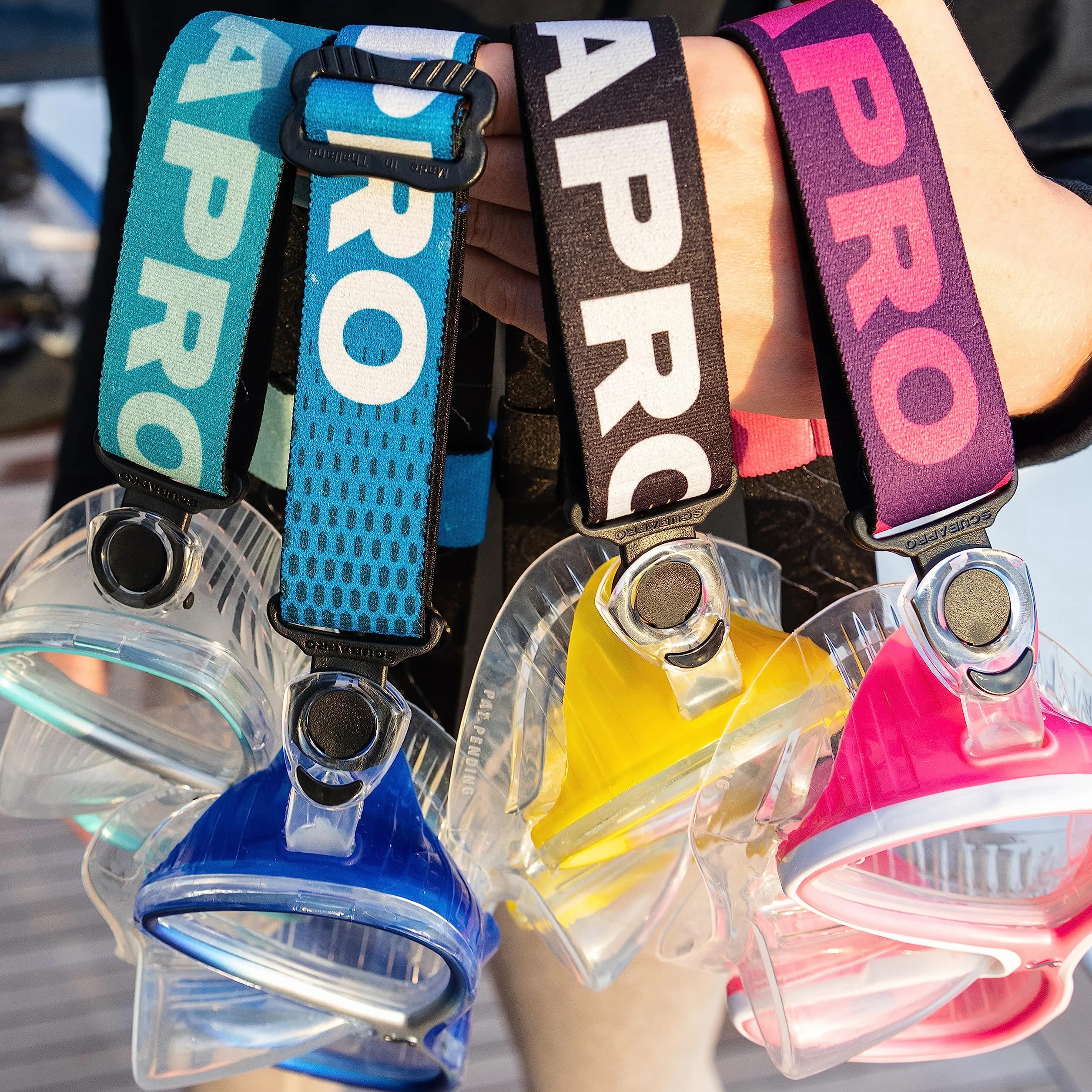 Scubapro Turkusowy komfortowy pasek regulator do nurkowania z zimną wodą unisex-dorośli, wielokolorowy, jeden rozmiar