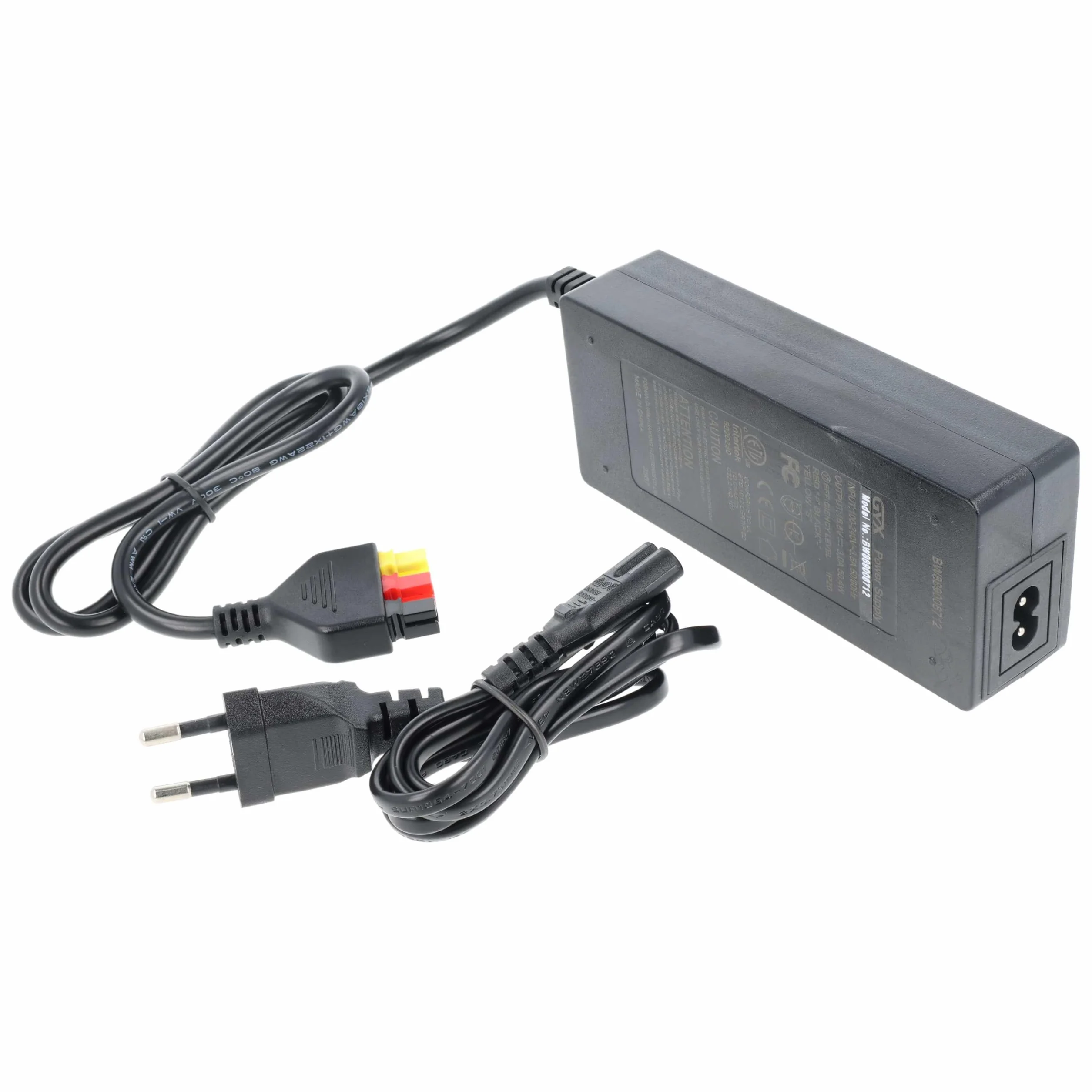 vhbw Ładowarka kompatybilna z Powakaddy FW5, FW3, FW7s, FW7, PK3785, FW2, PK3583, C2, C2i, 4S8P Golf Caddy, wózek elektryczny