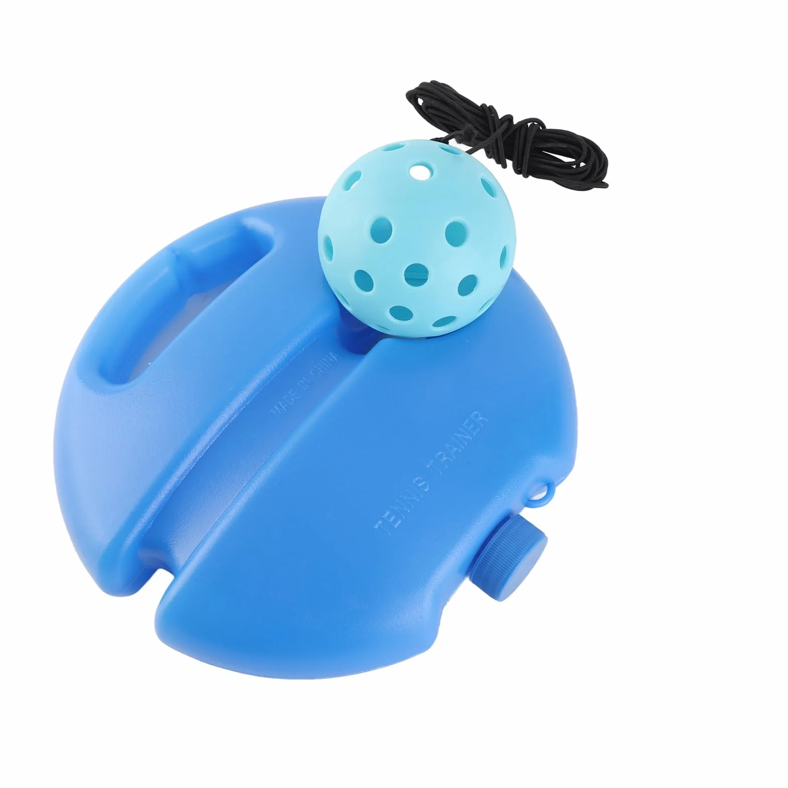 Dopasuj Buddy Pickleball Trainer Single Player Ball Launcher Red Portable Pickleball Training Aid odpowiedni dla dorosłych i dzieci, idealny do ćwiczeń samodzielnie.
